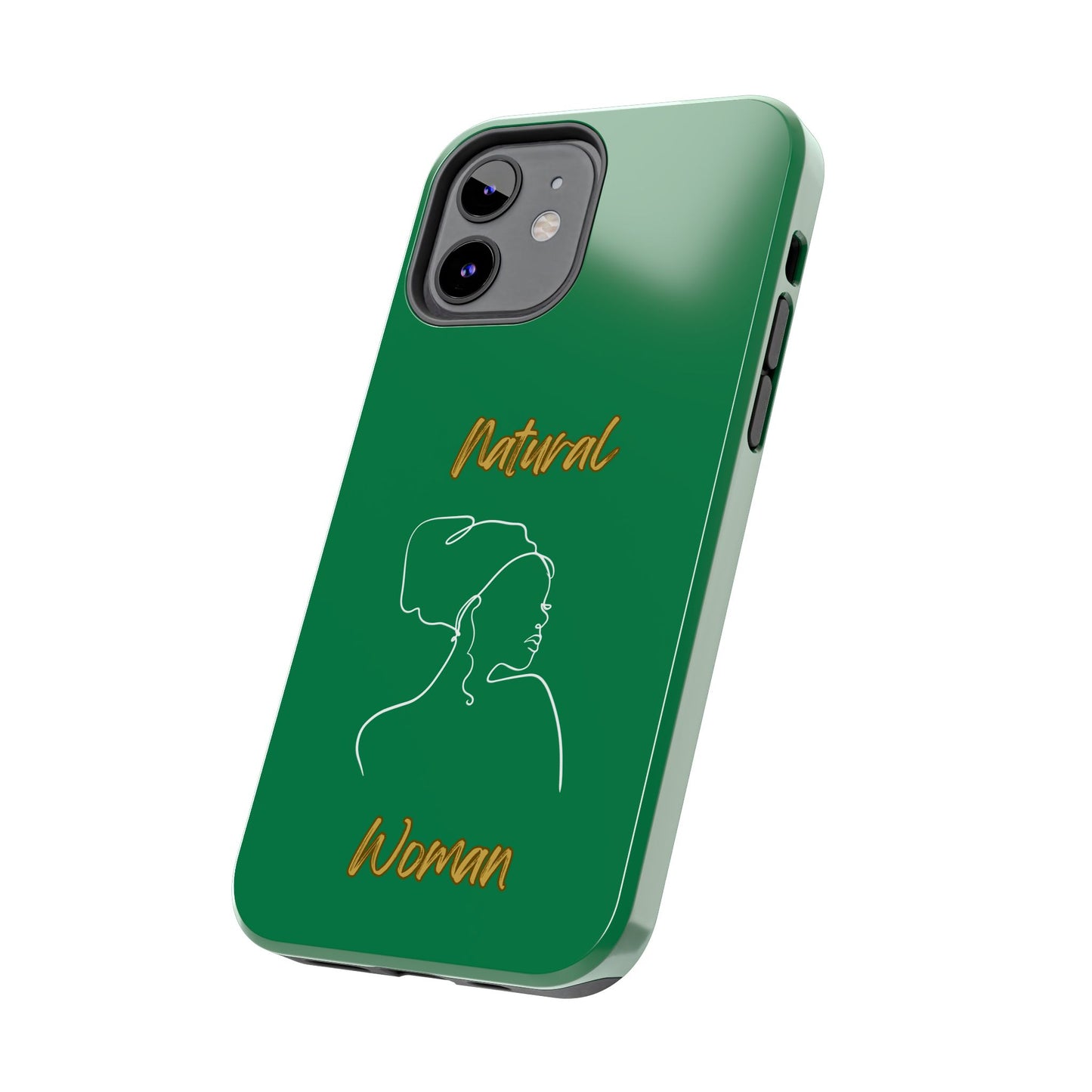 Natural Woman Refreshed (WL)Tough Phone Cases DARK GREEN