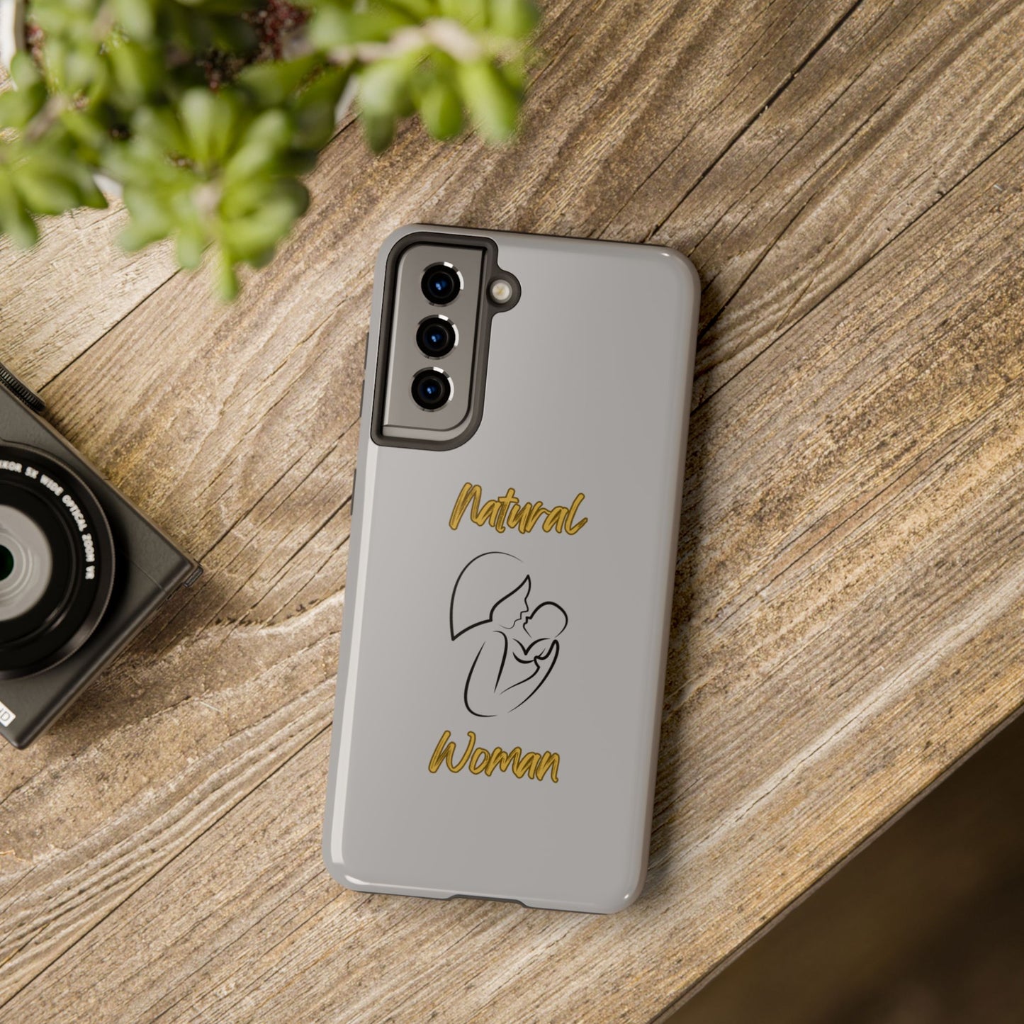 Natural Woman Long Awaited (BL)Tough Phone Cases LIGHT GREY