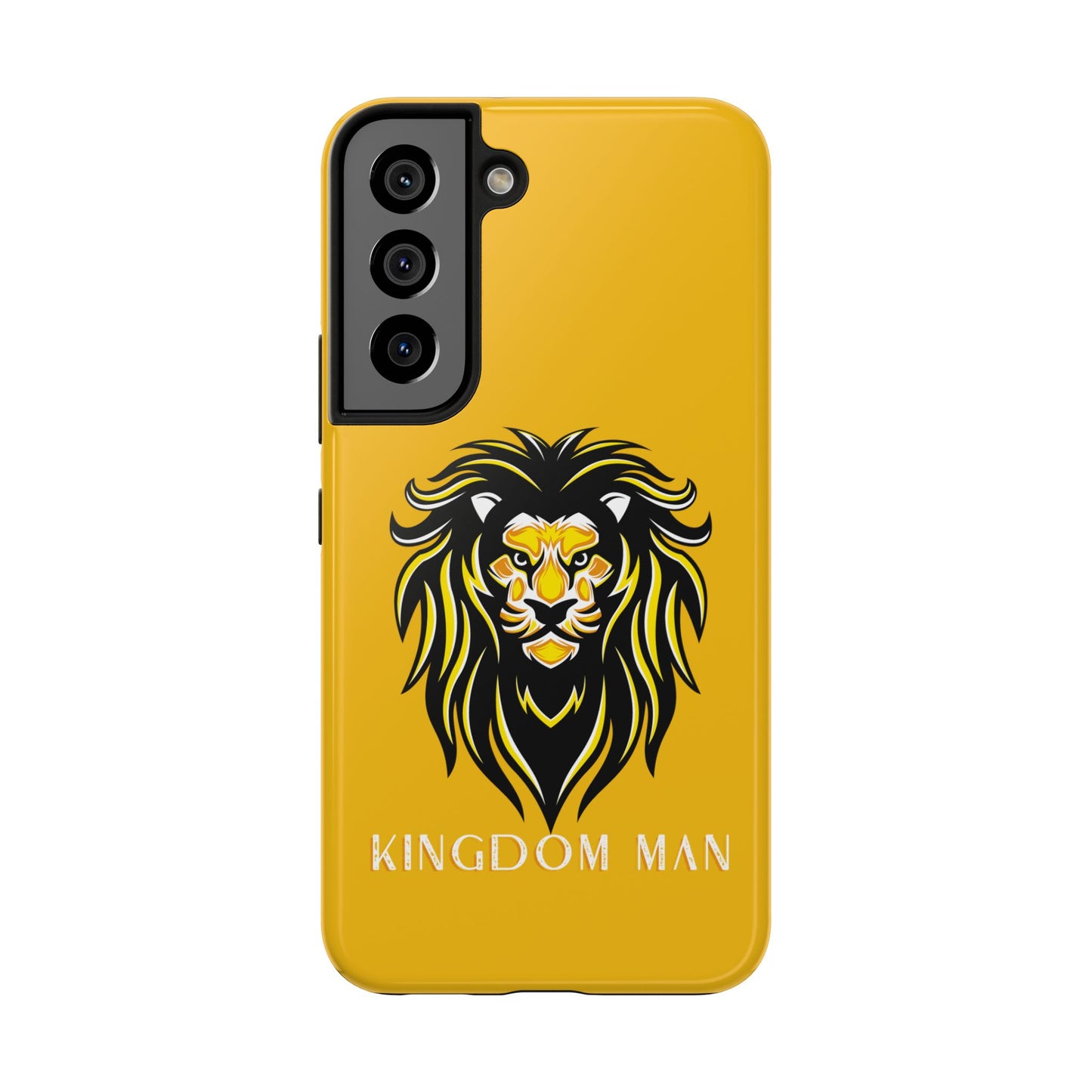 Kingdom Man (White-Gold Label) Tough Phone Case YELLOW