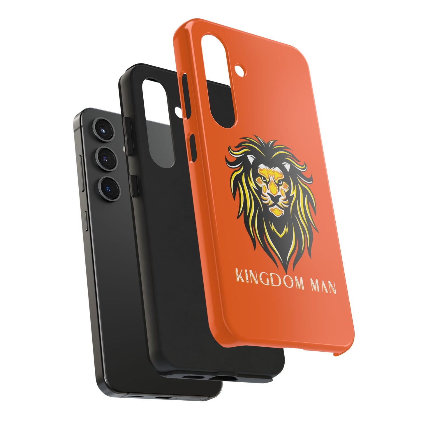 Kingdom Man (White-Gold Label) Tough Phone Case ORANGE