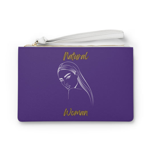 Natural Woman The Stare (WL) Clutch Bag PURPLE