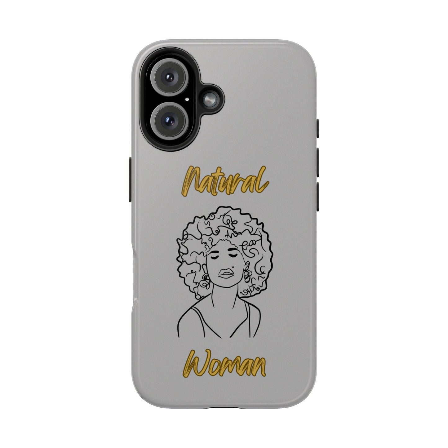 Natural Woman All About Me (BL)Tough Phone Cases LIGHT GREY