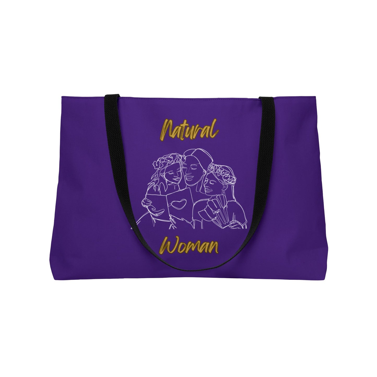 Natural Woman Me & My Girls (WL) Weekender Tote Bag PURPLE