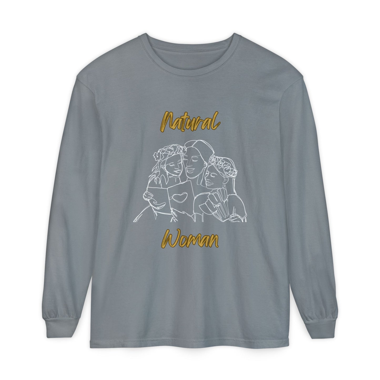 Natural Woman Me & My Girls (WL) Long Sleeve T-Shirt