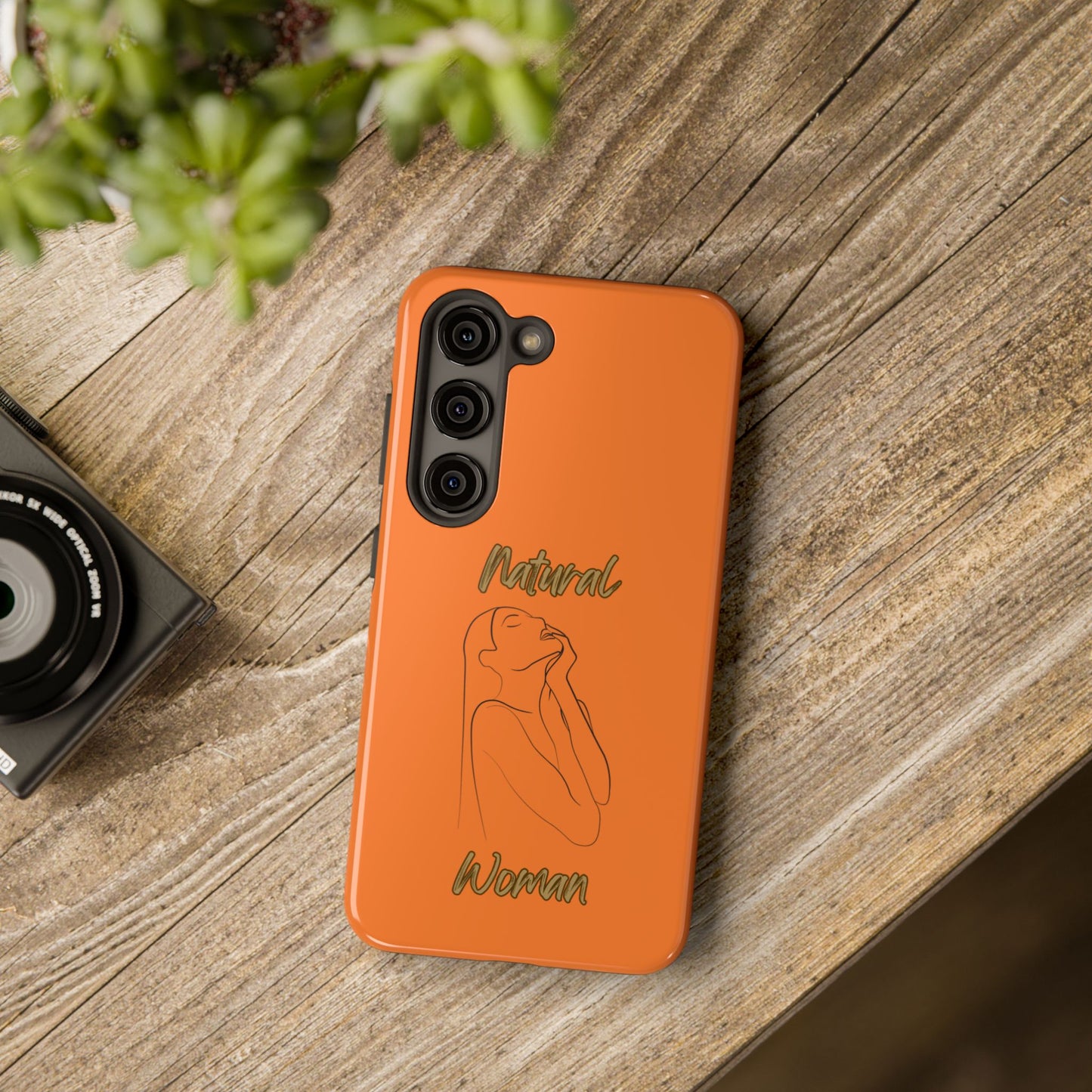 Natural Woman Thank You (BL) Tough Phone Cases CRUSTA