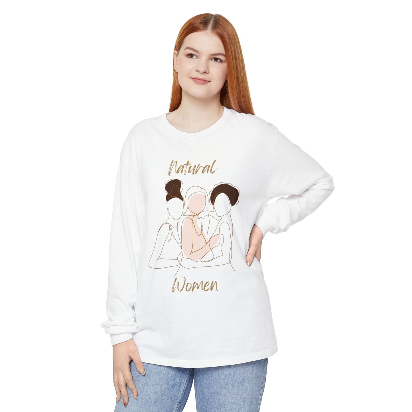 Natural Women Friends (WL) Long Sleeve T-Shirt