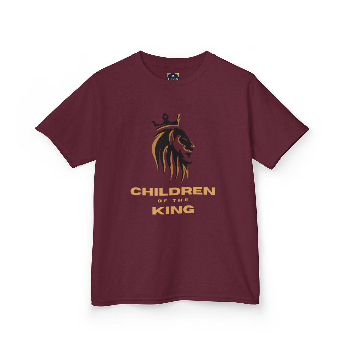 Children of the King Inspirational Kids Cotton T-Shirt (BL)