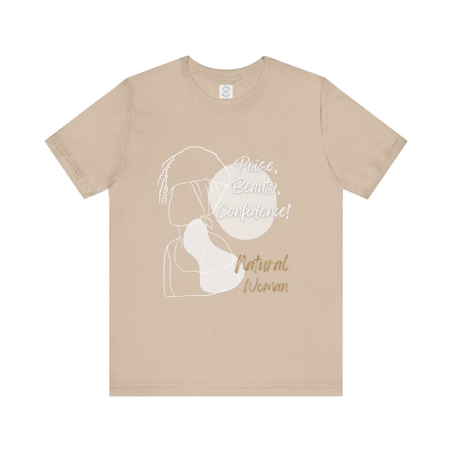 Natural Woman Puff (WL) Short Sleeve T-Shirt