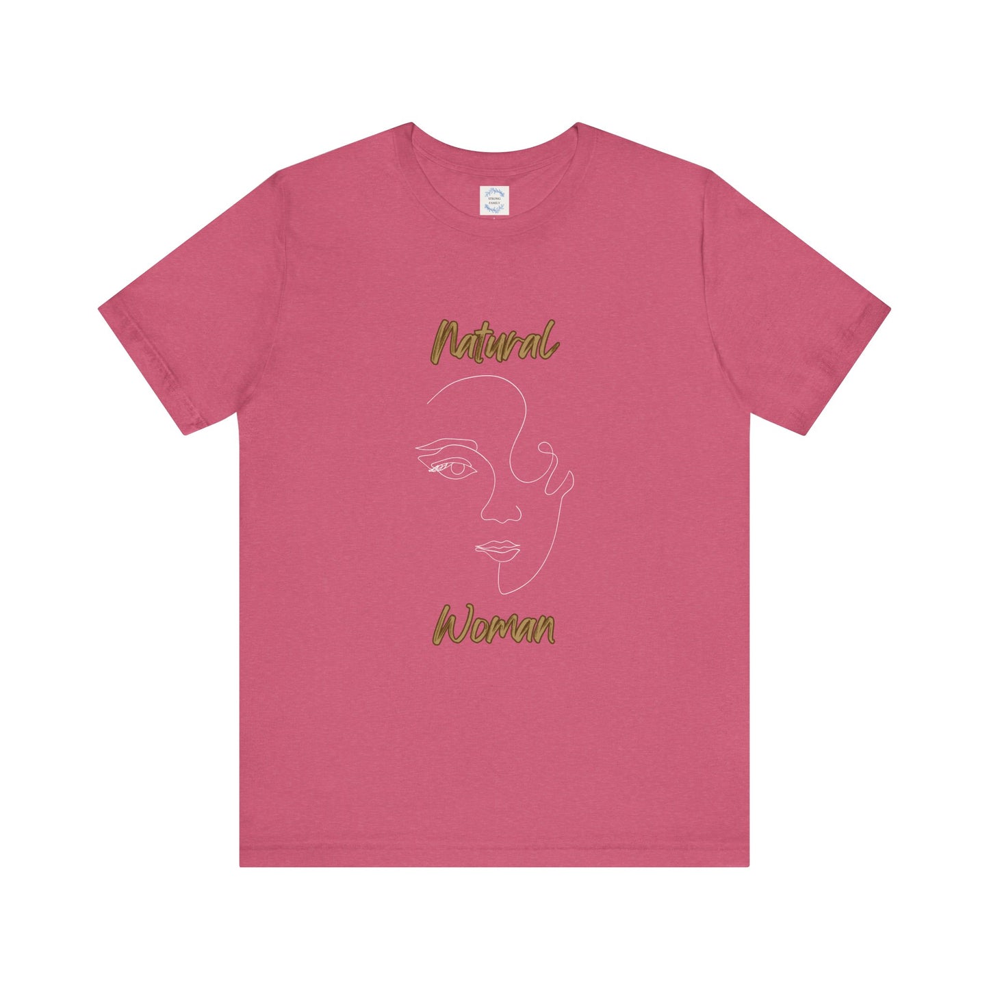 Natural Woman Looking  (WL) Short Sleeve T-Shirt