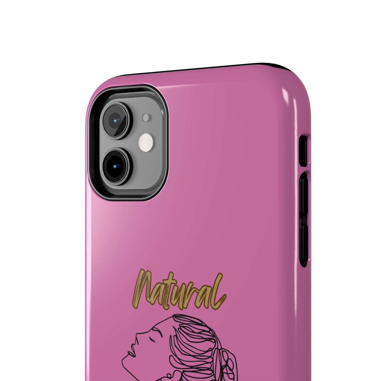Natural Woman Wet Bun (BL) Tough Phone Cases LIGHT PINK