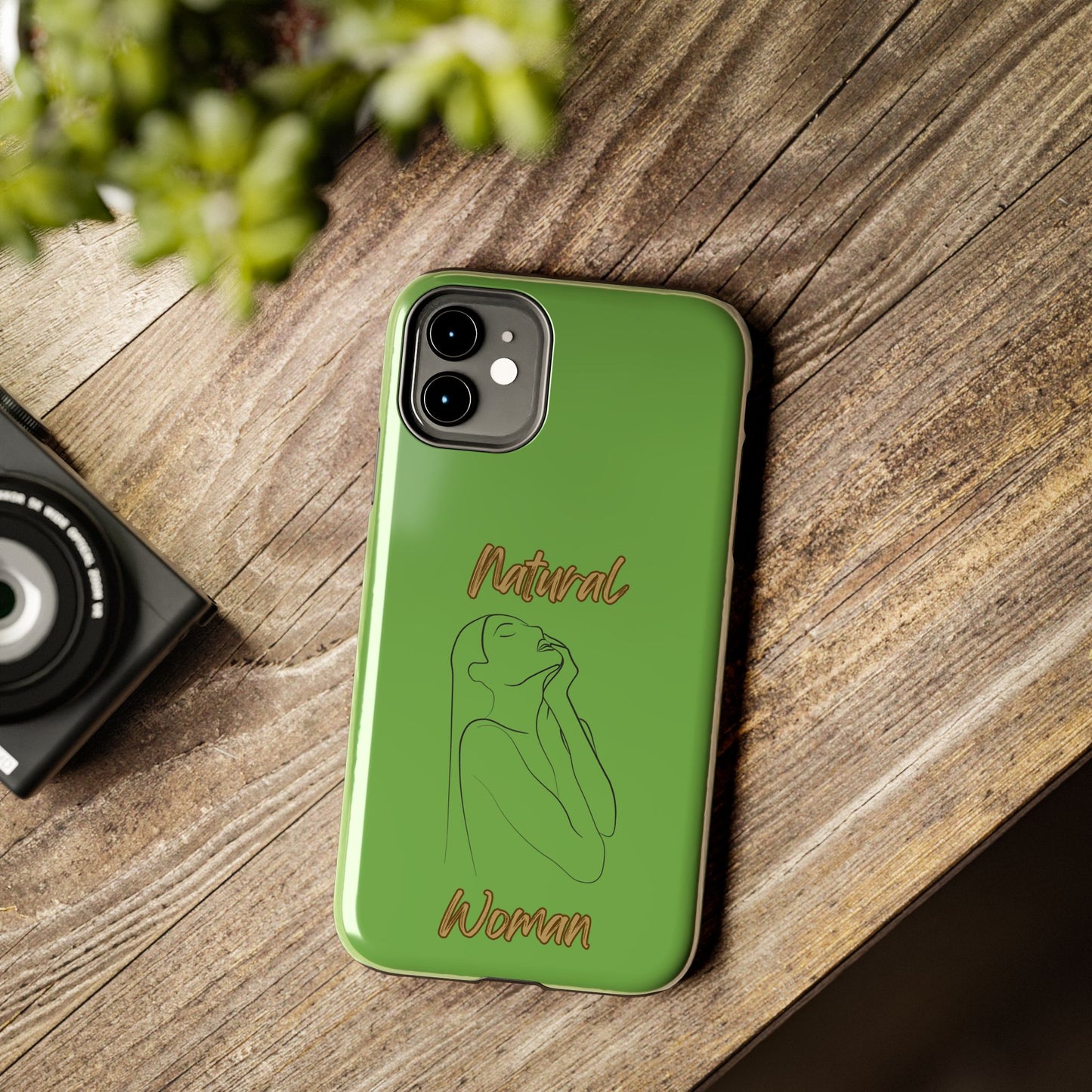 Natural Woman Thank You (BL) Tough Phone Cases GREEN