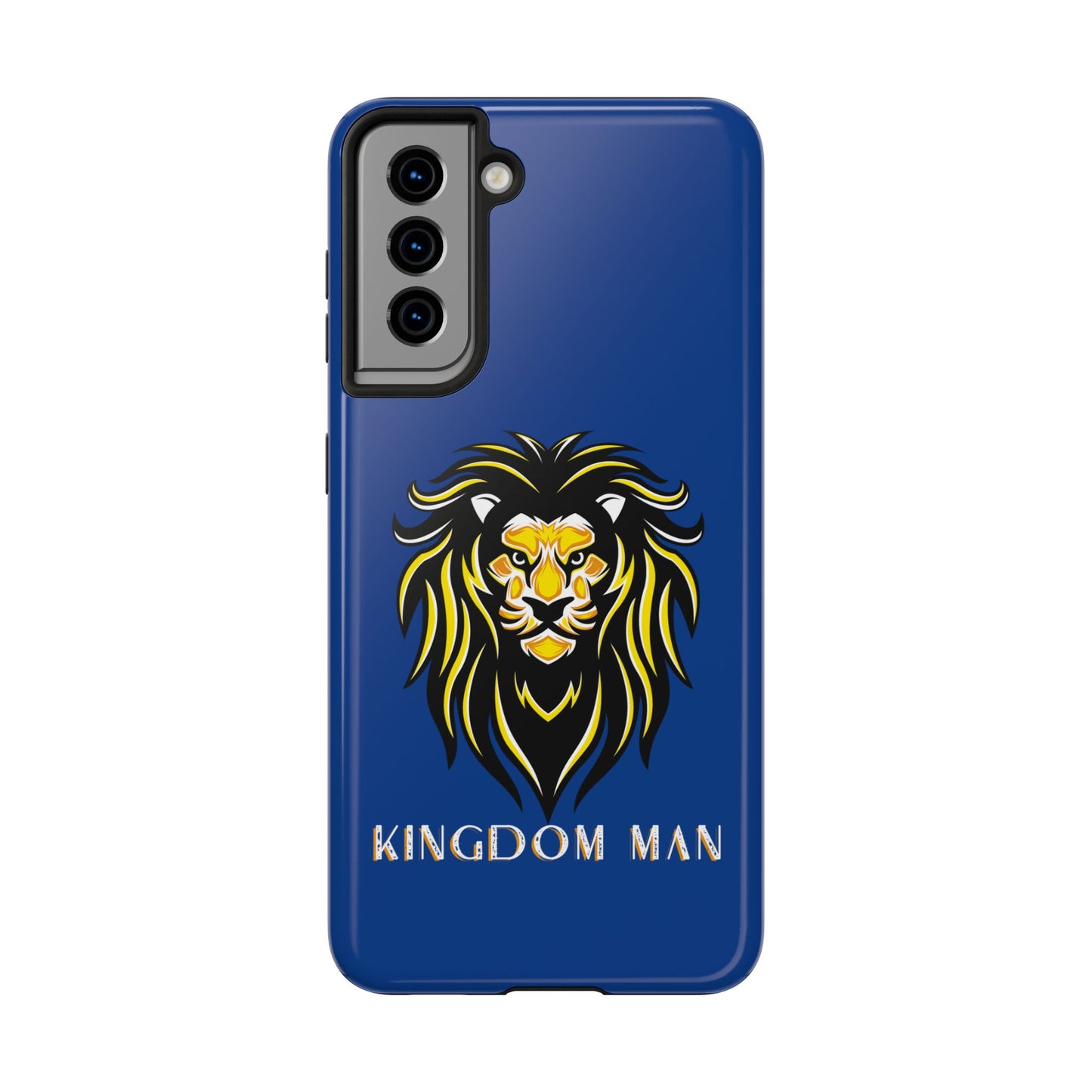 Kingdom Man (White-Gold Label) Tough Phone Case DARK BLUE