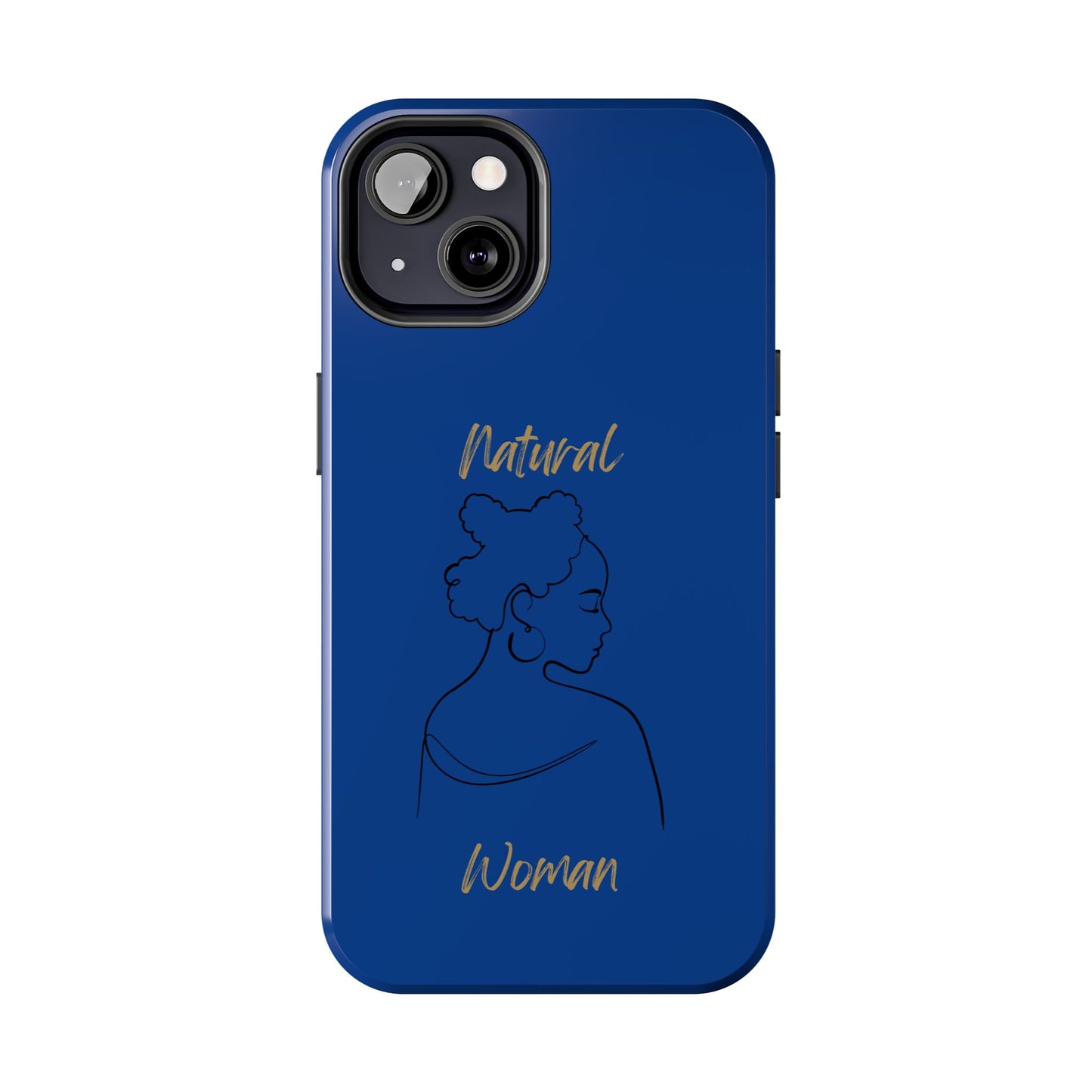 Natural Woman Twists (BL) Tough Phone Cases DARK BLUE