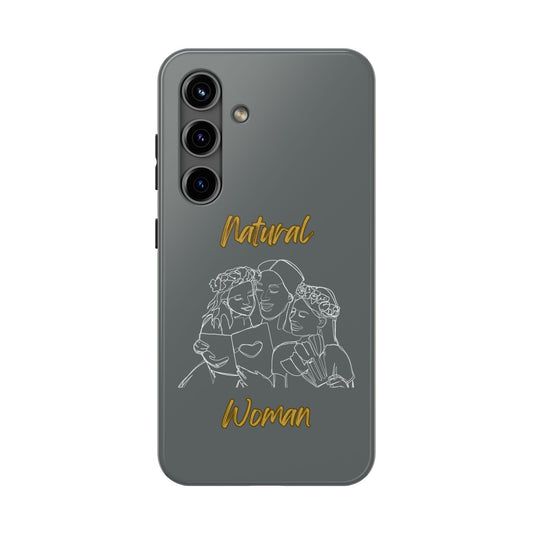 Natural Woman Me & My Girls (WL)Tough Phone Cases DARK GREY