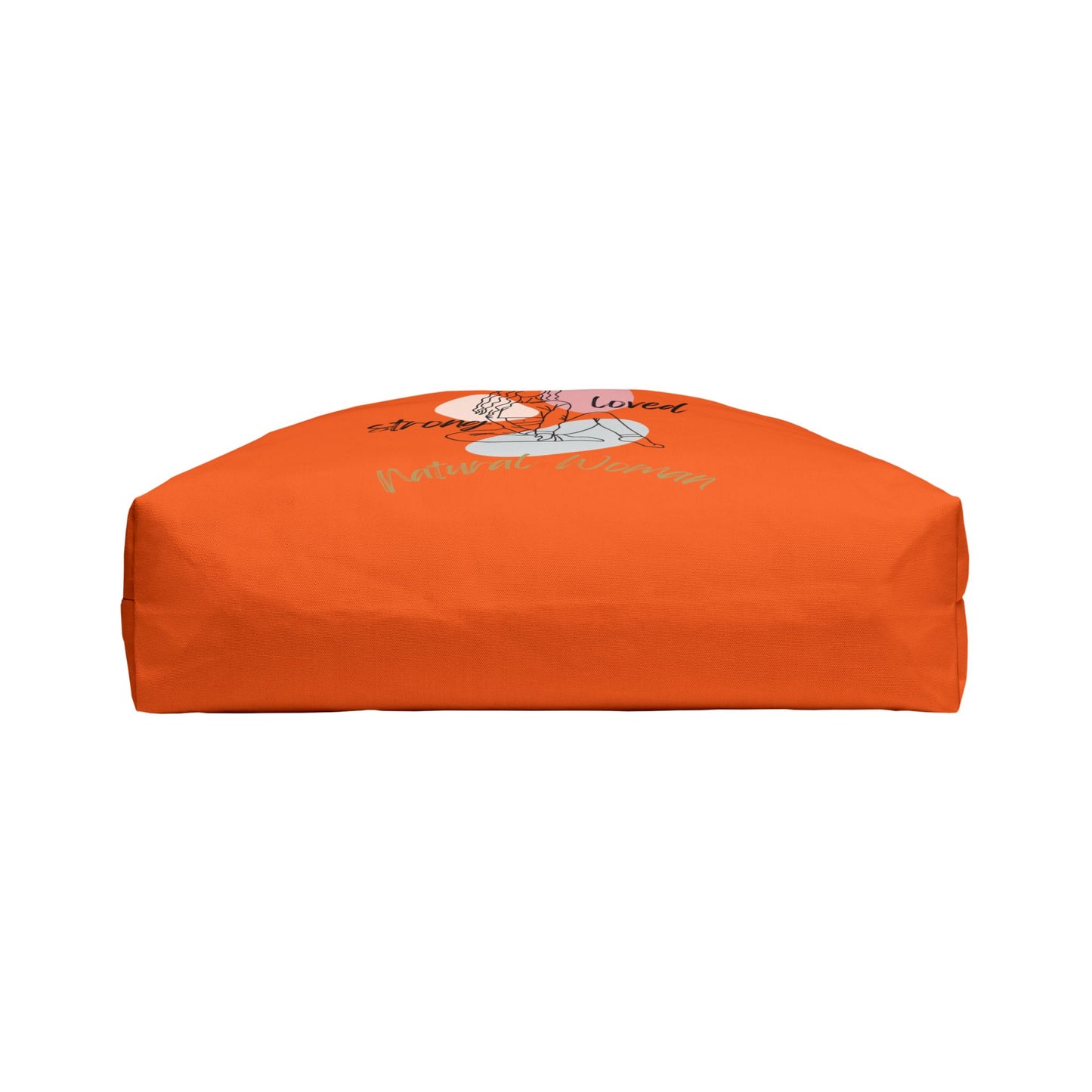 Natural Woman Strong Confident Loved (BL) Weekender Tote Bag ORANGE