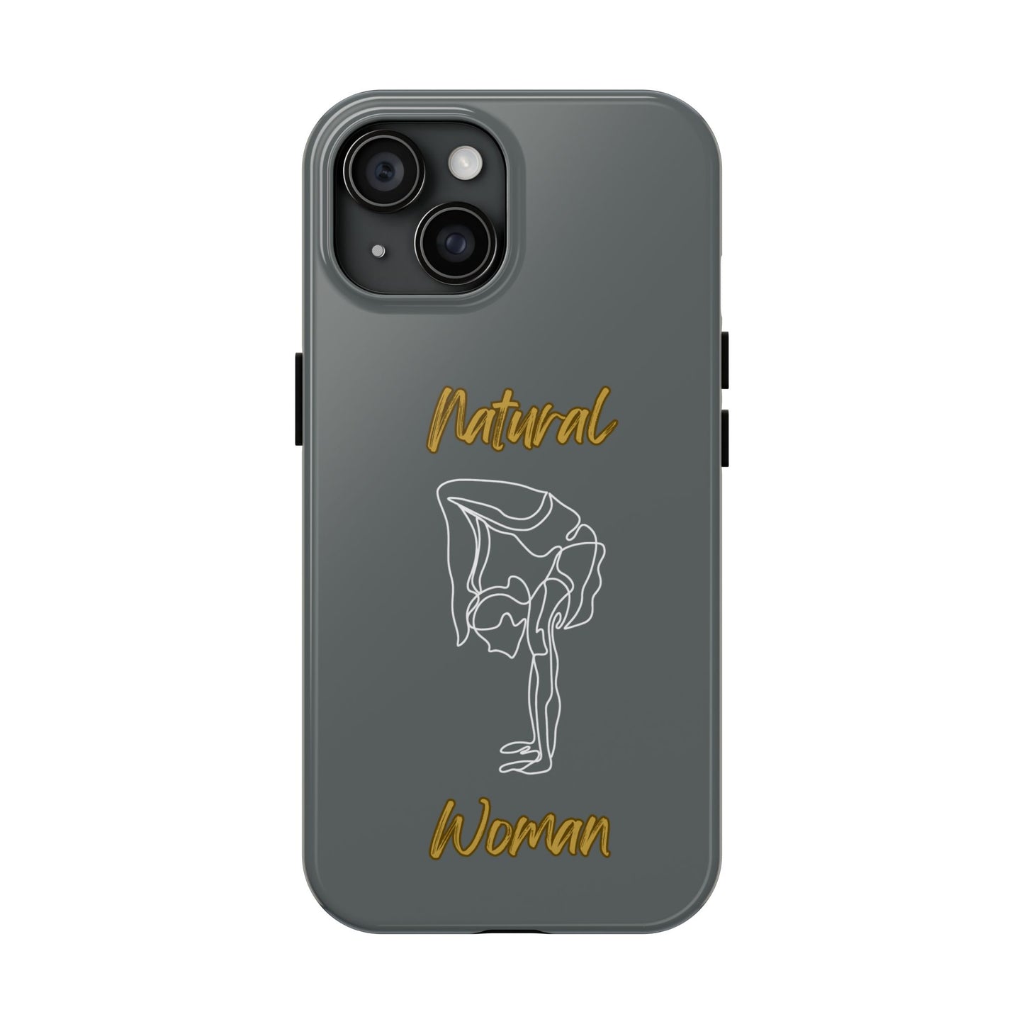 Natural Woman Flexible (WL)Tough Phone Cases DARK GREY