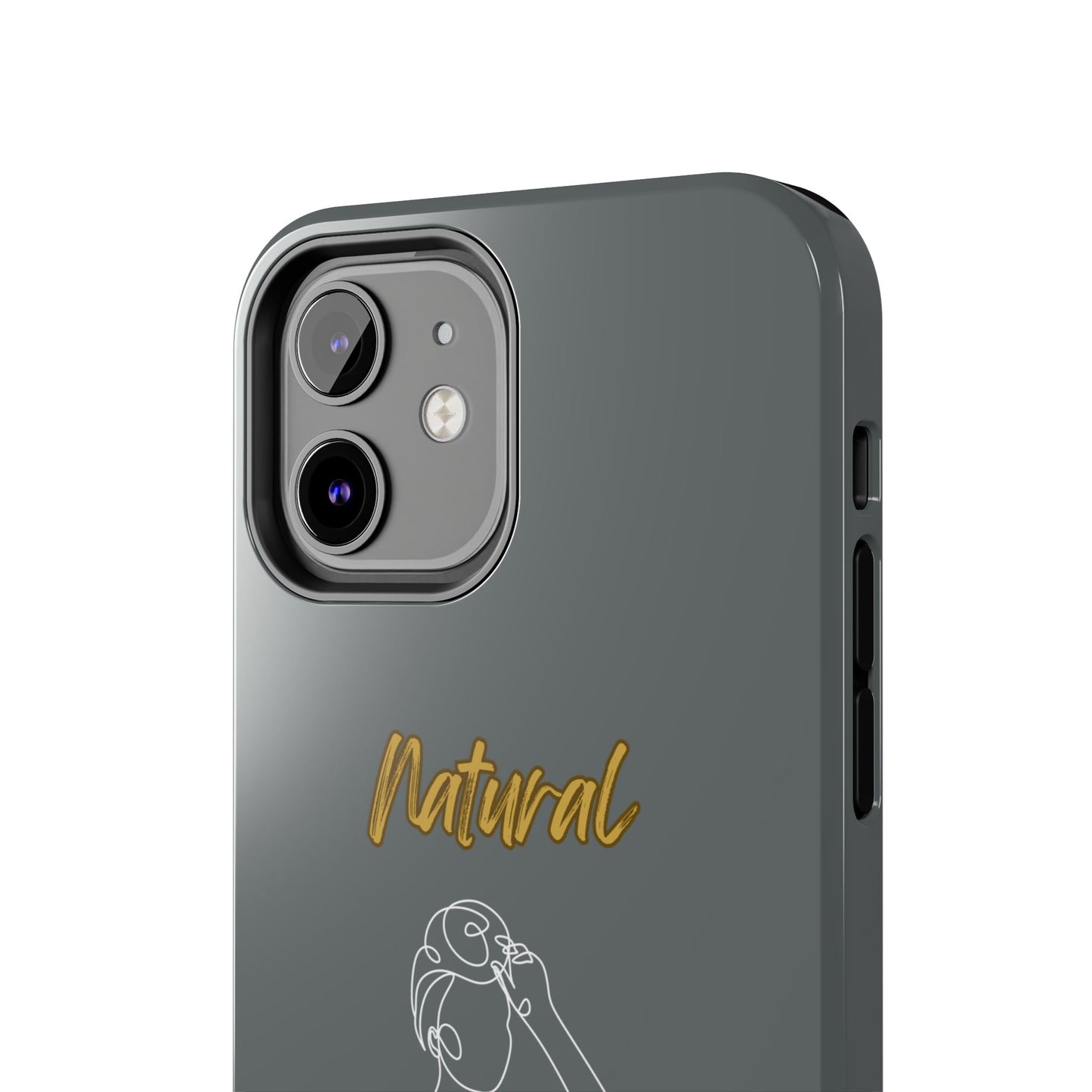 Natural Woman Style (WL)Tough Phone Cases DARK GREY