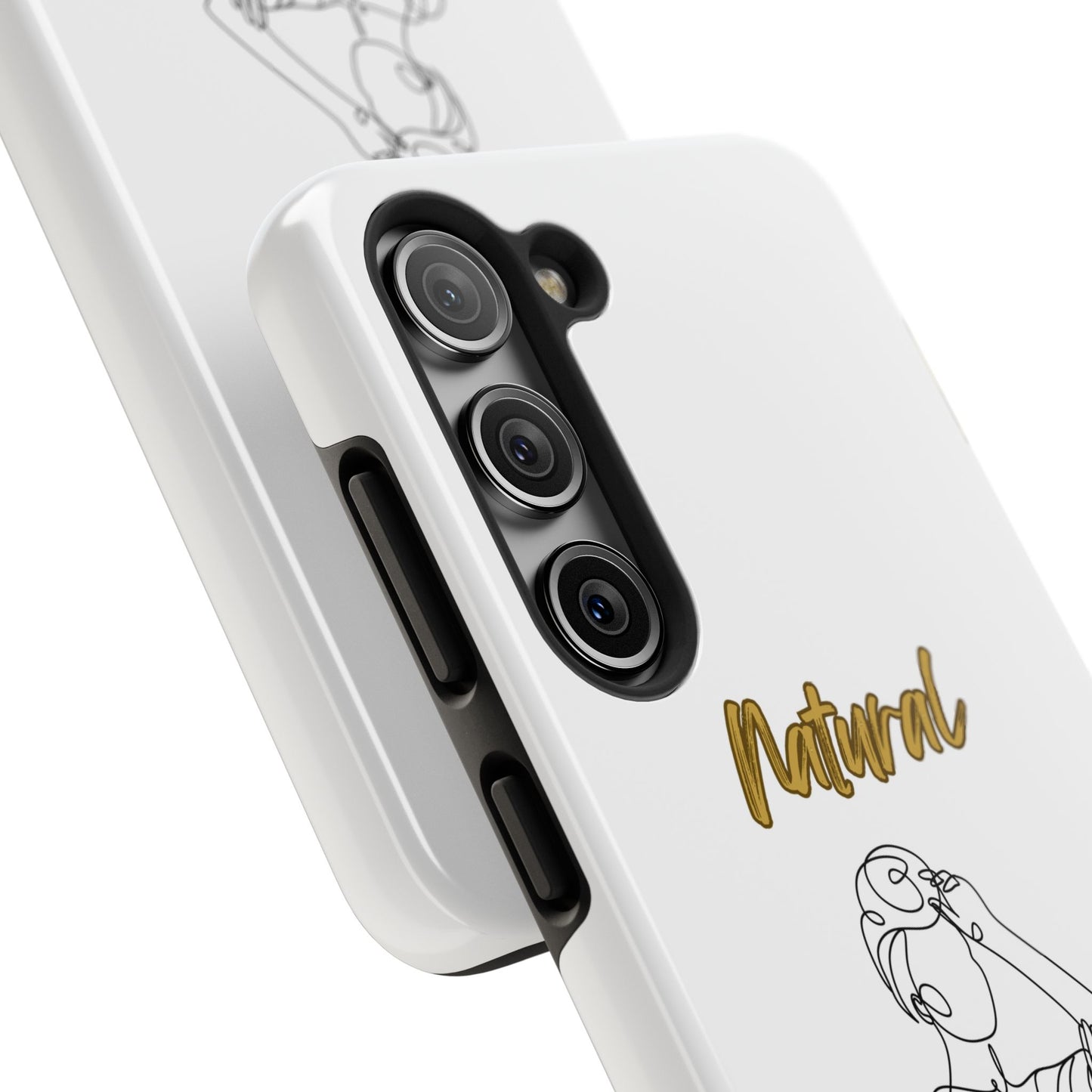 Natural Woman Style (BL)Tough Phone Cases WHITE