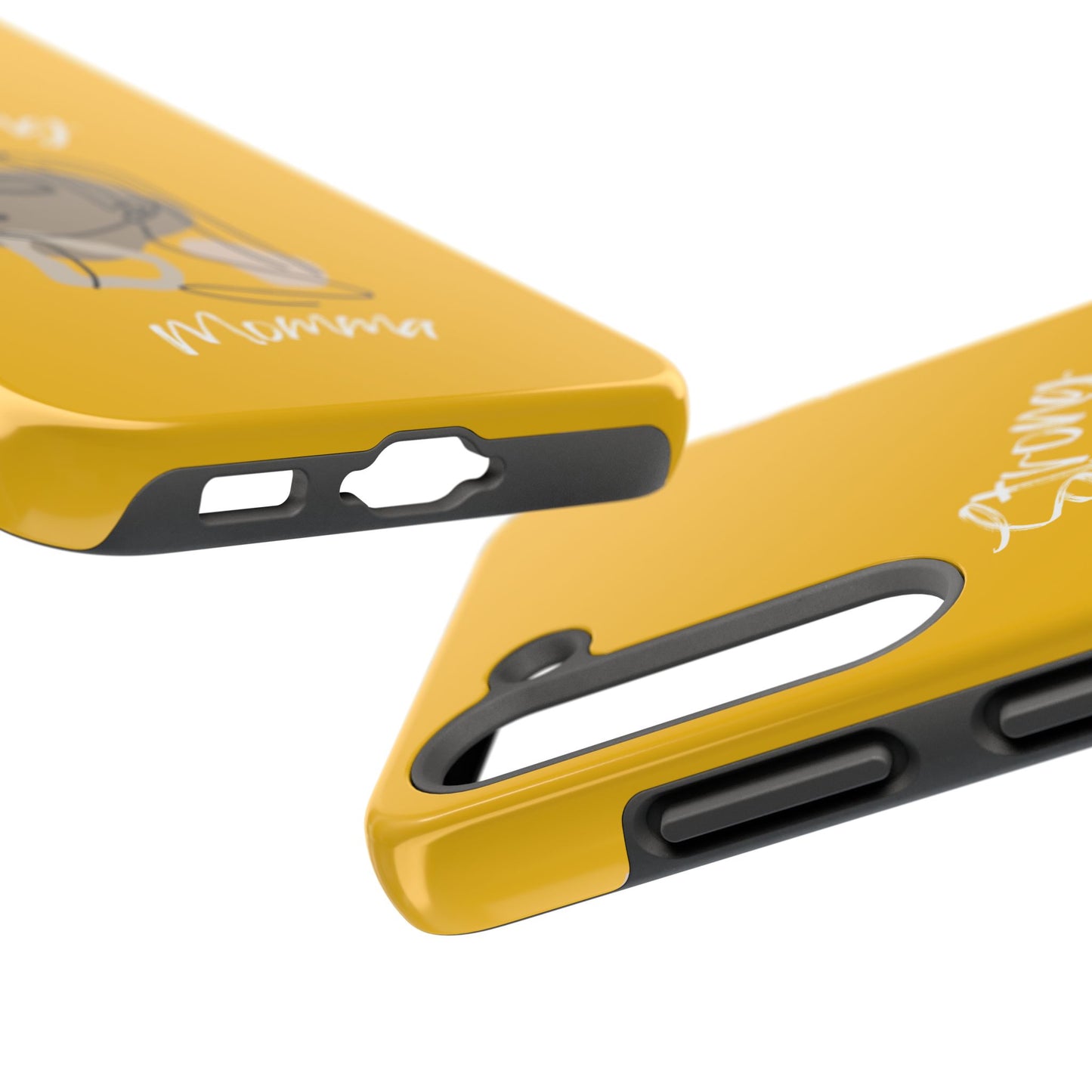 Strong Momma (WL) Tough Phone Cases YELLOW