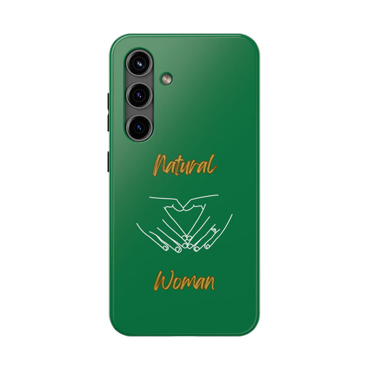 Natural Woman I Love You (WL)Tough Phone Cases DARK GREEN