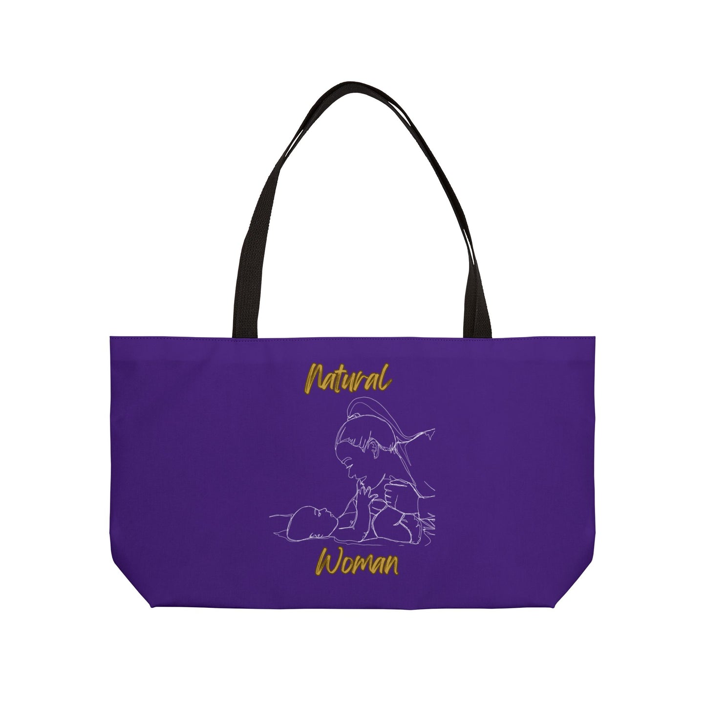 Natural Woman New Life (WL) Weekender Tote Bag PURPLE