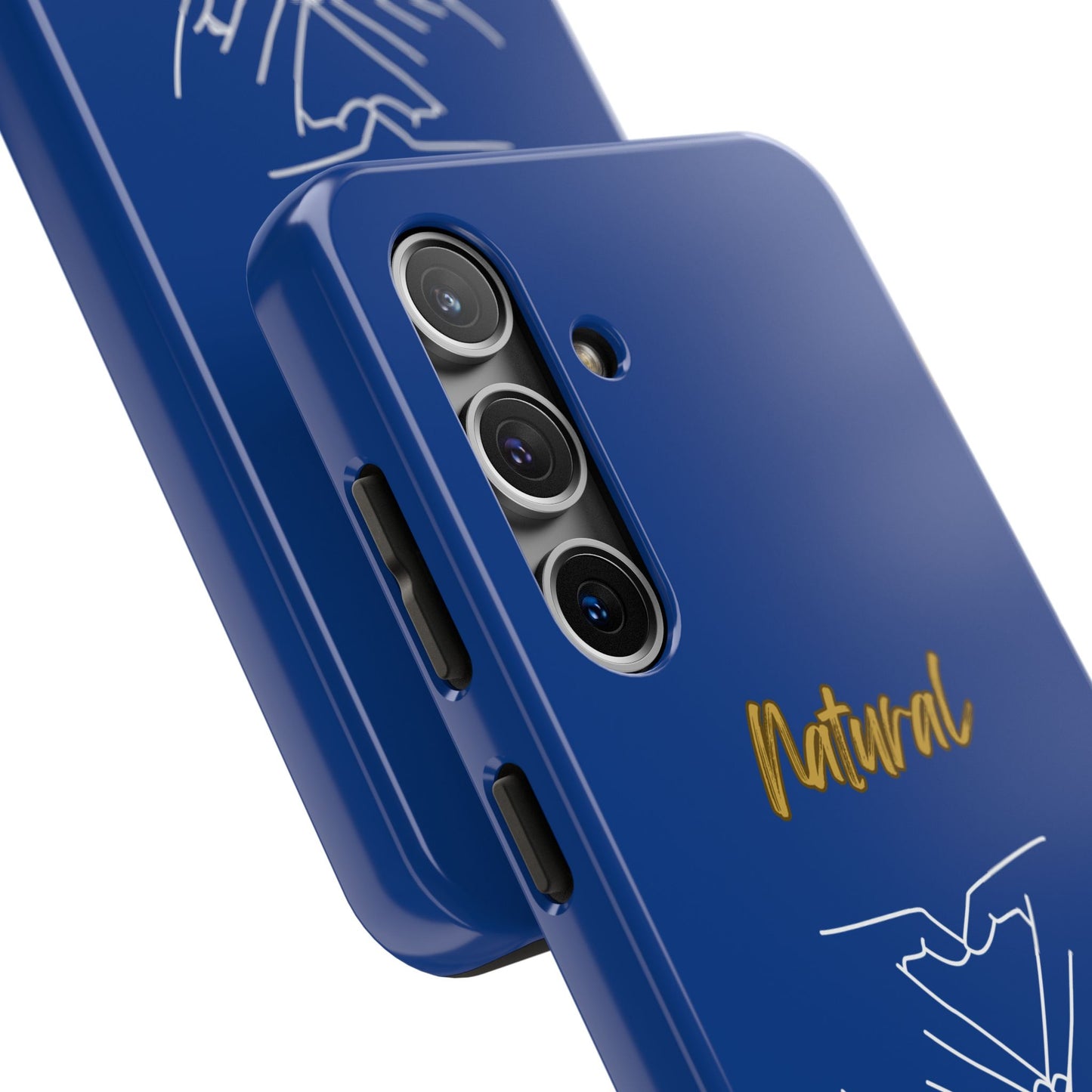 Natural Woman I Love You (WL)Tough Phone Cases DARK BLUE