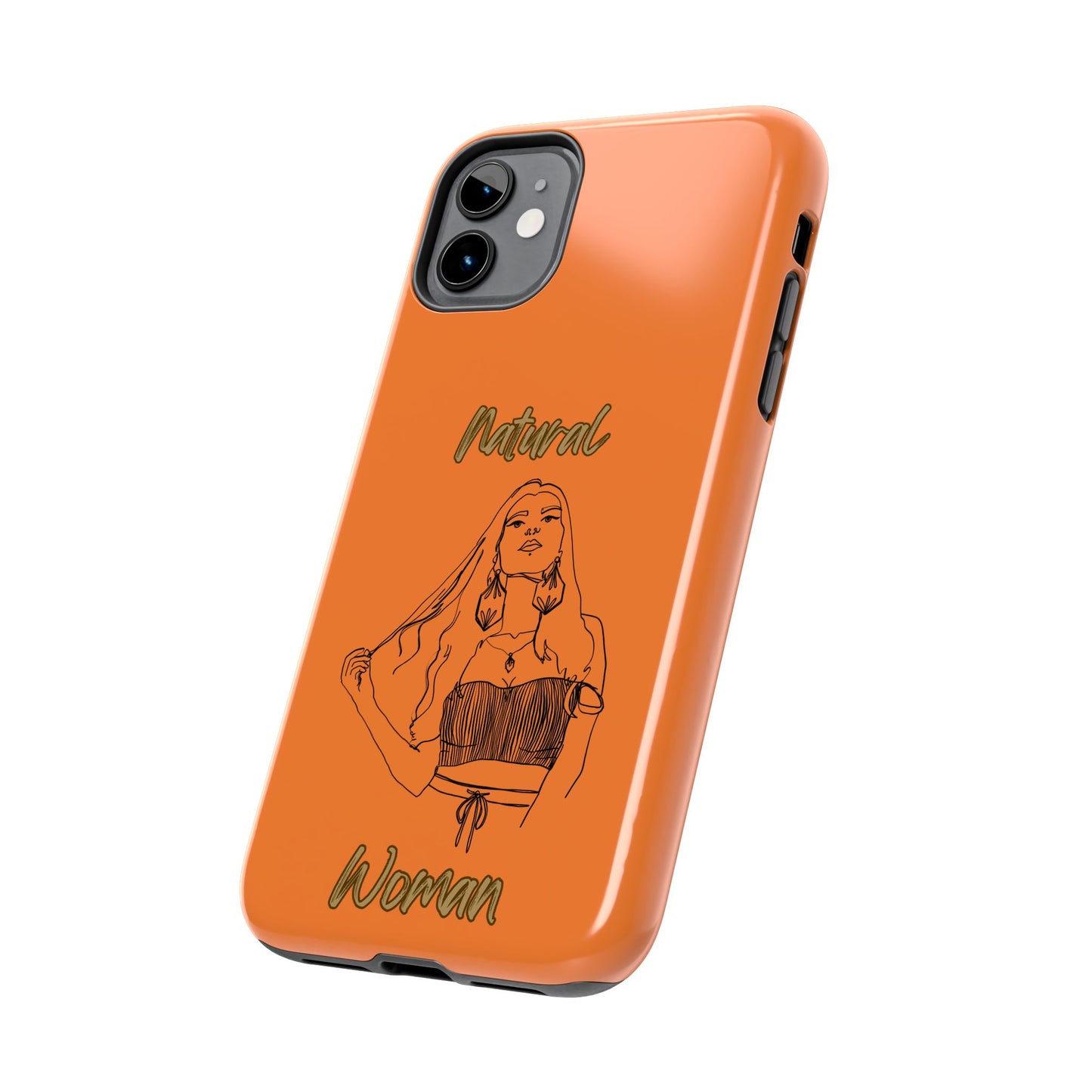 Natural Woman Thinking (BL)Tough Phone Cases CRUSTA