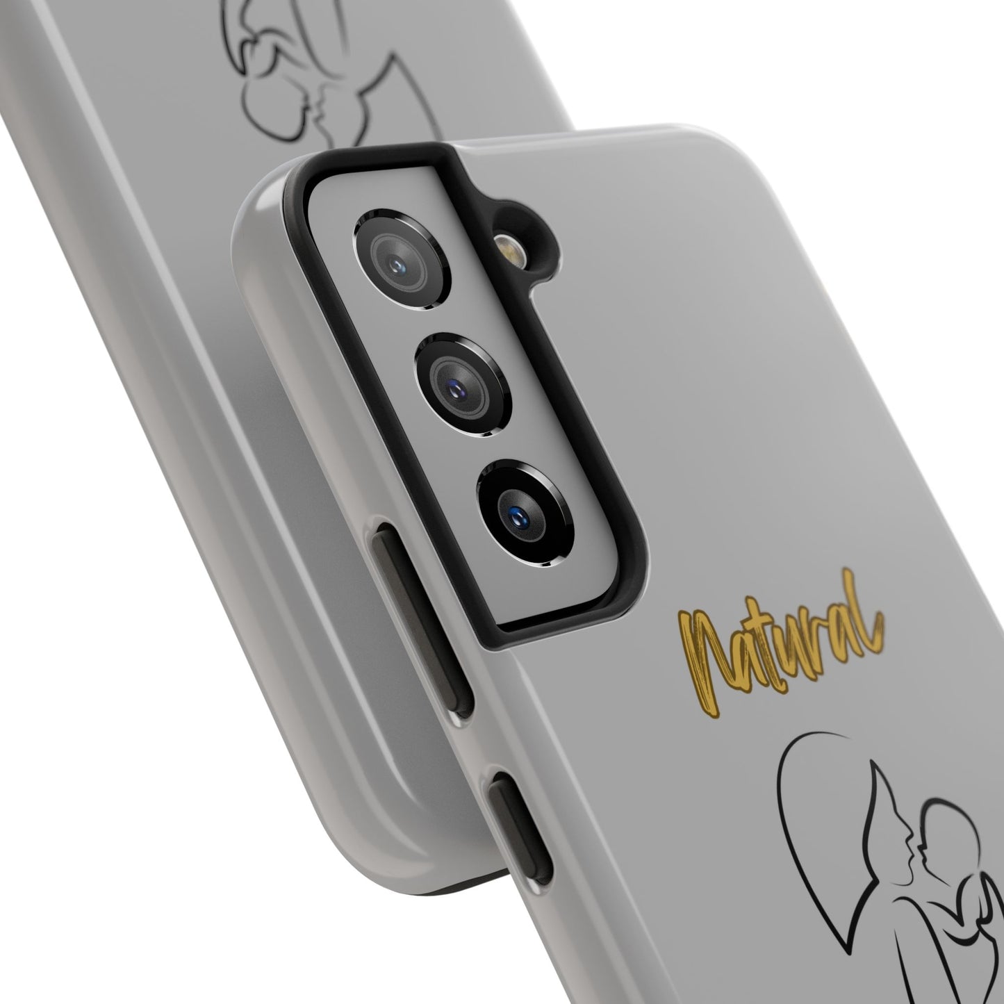 Natural Woman Long Awaited (BL)Tough Phone Cases LIGHT GREY
