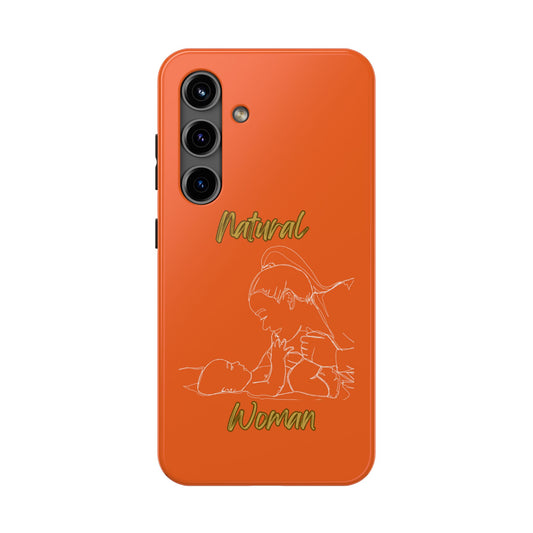 Natural Woman New Life (WL)Tough Phone Cases ORANGE