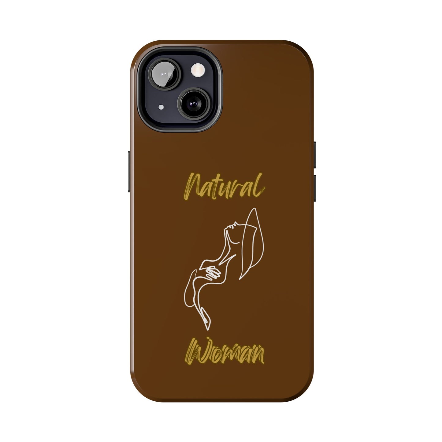 Natural Woman Free (WL)Tough Phone Cases BROWN