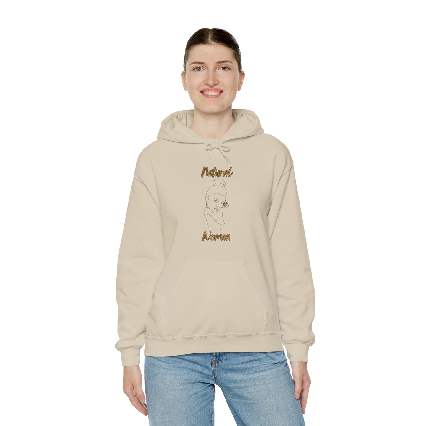 Natural Woman Sassy Bun (BL) Hoodie