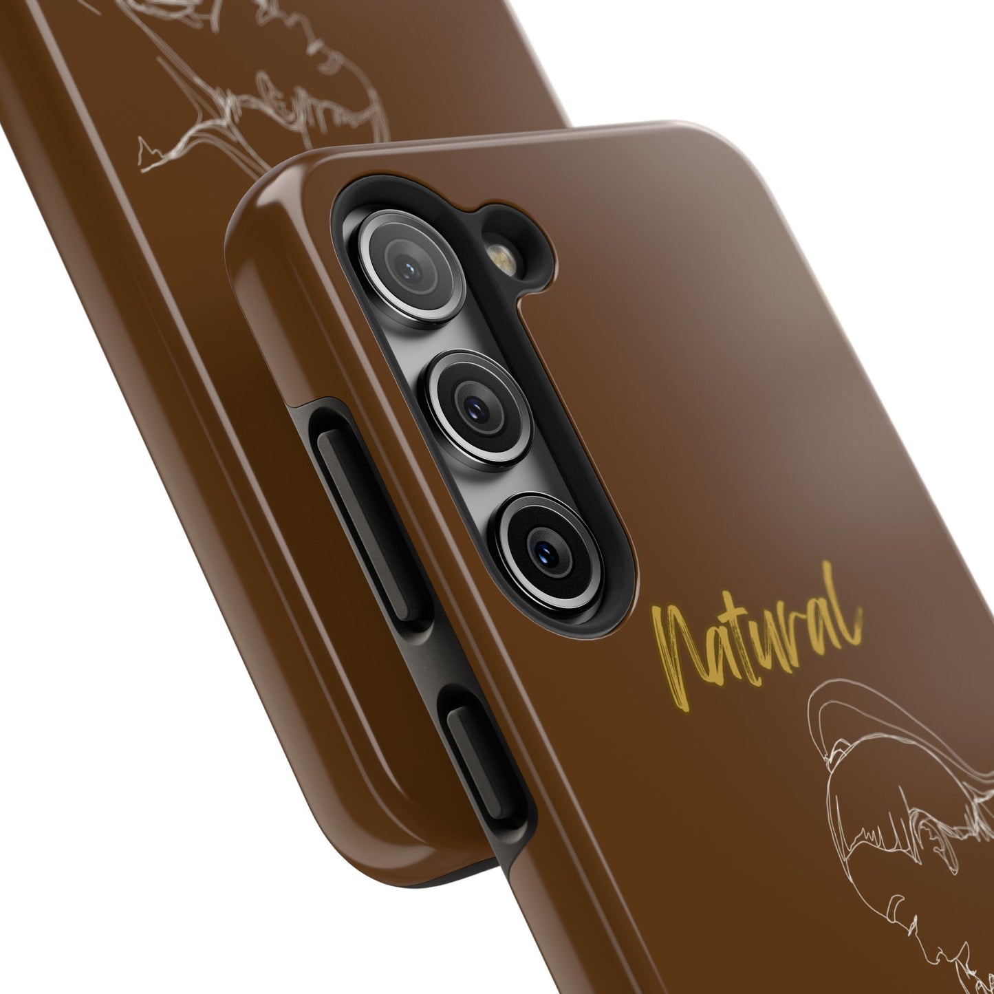 Natural Woman New Life (WL)Tough Phone Cases BROWN