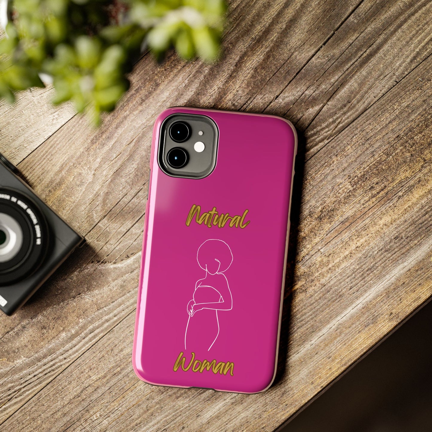 Natural Woman Sho Nuff (WL)Tough Phone Cases PINK