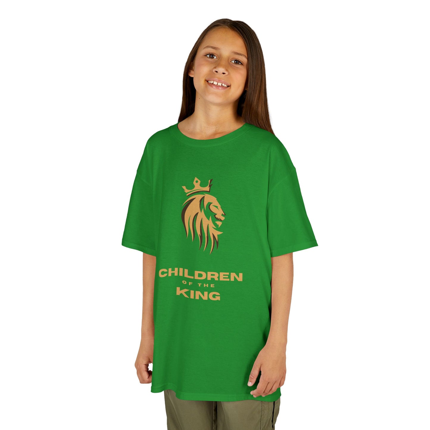 Children of the King Inspirational Kids Cotton T-Shirt (BRL)