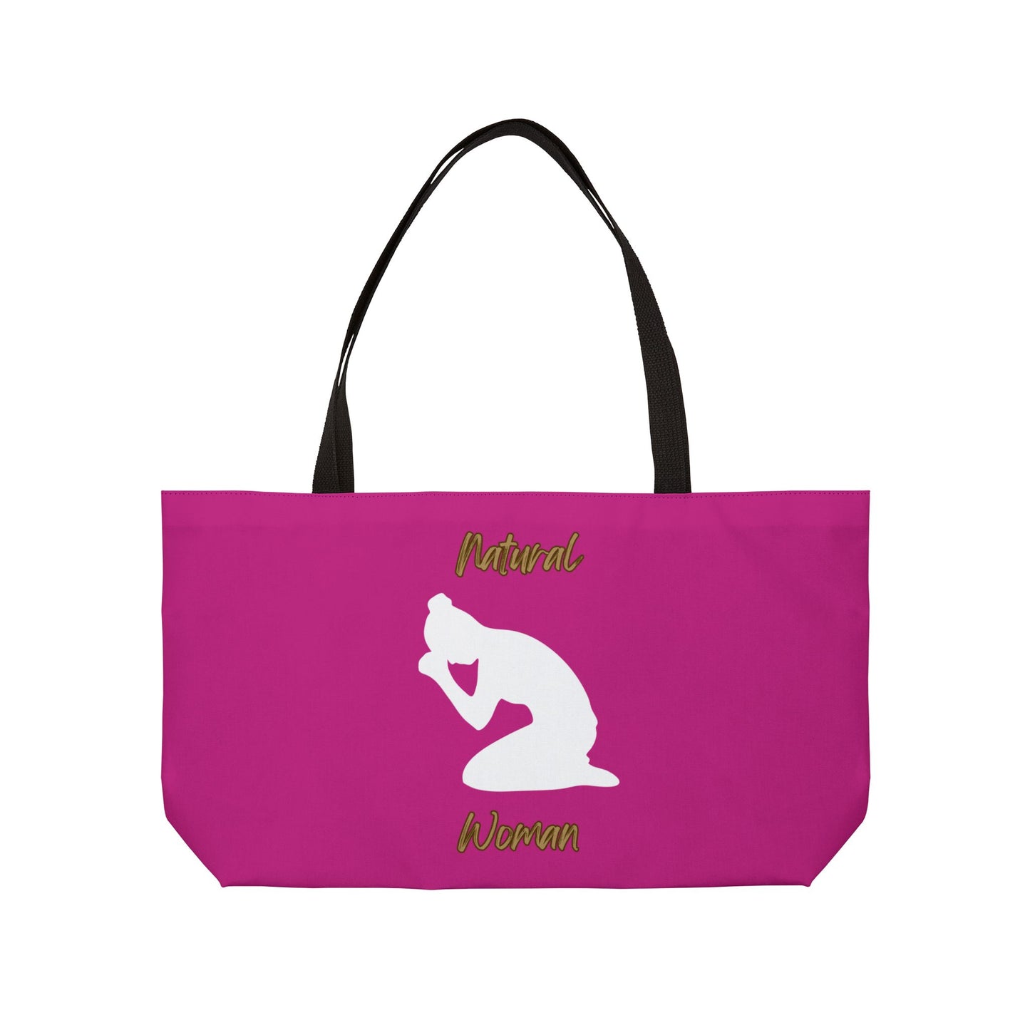 Natural Woman Pray (WL) Weekender Tote Bag PINK