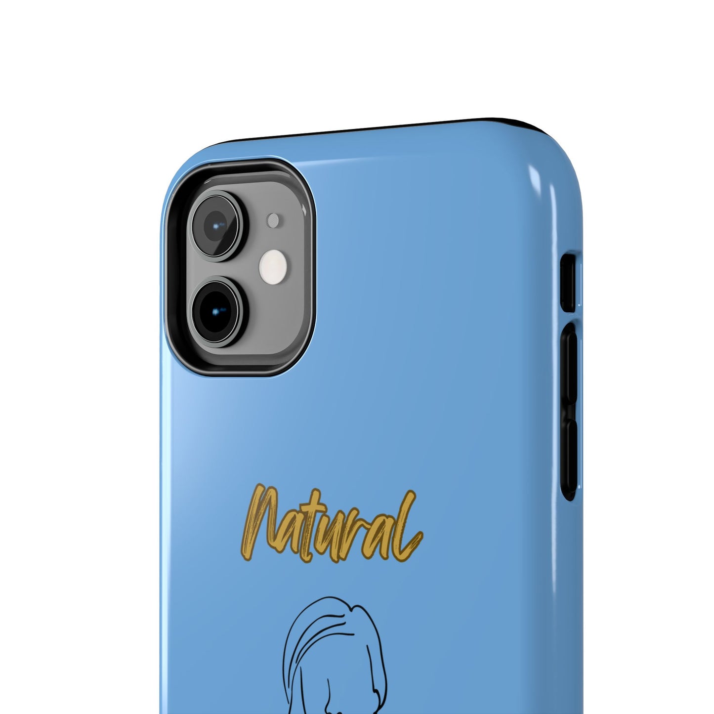 Natural Woman Content (BL)Tough Phone Cases LIGHT BLUE