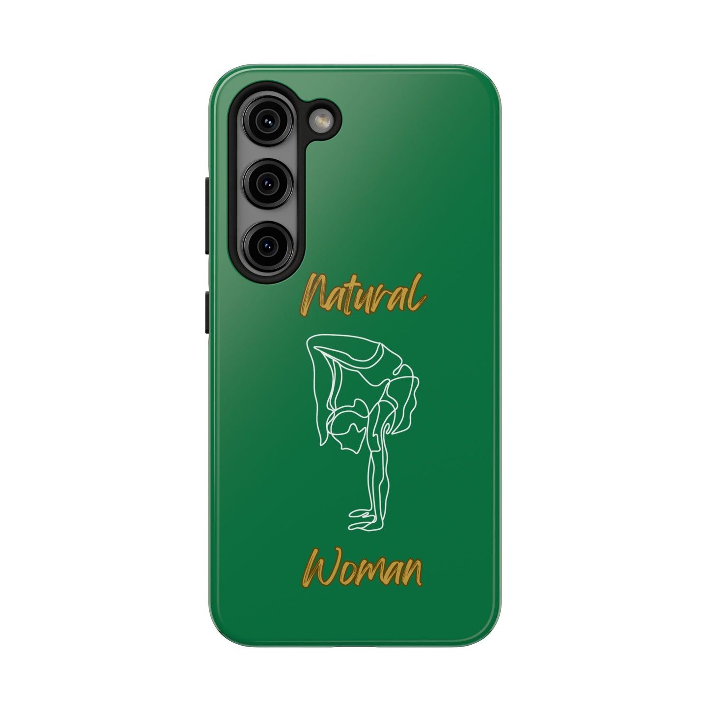 Natural Woman Flexible (WL)Tough Phone Cases DARK GREEN