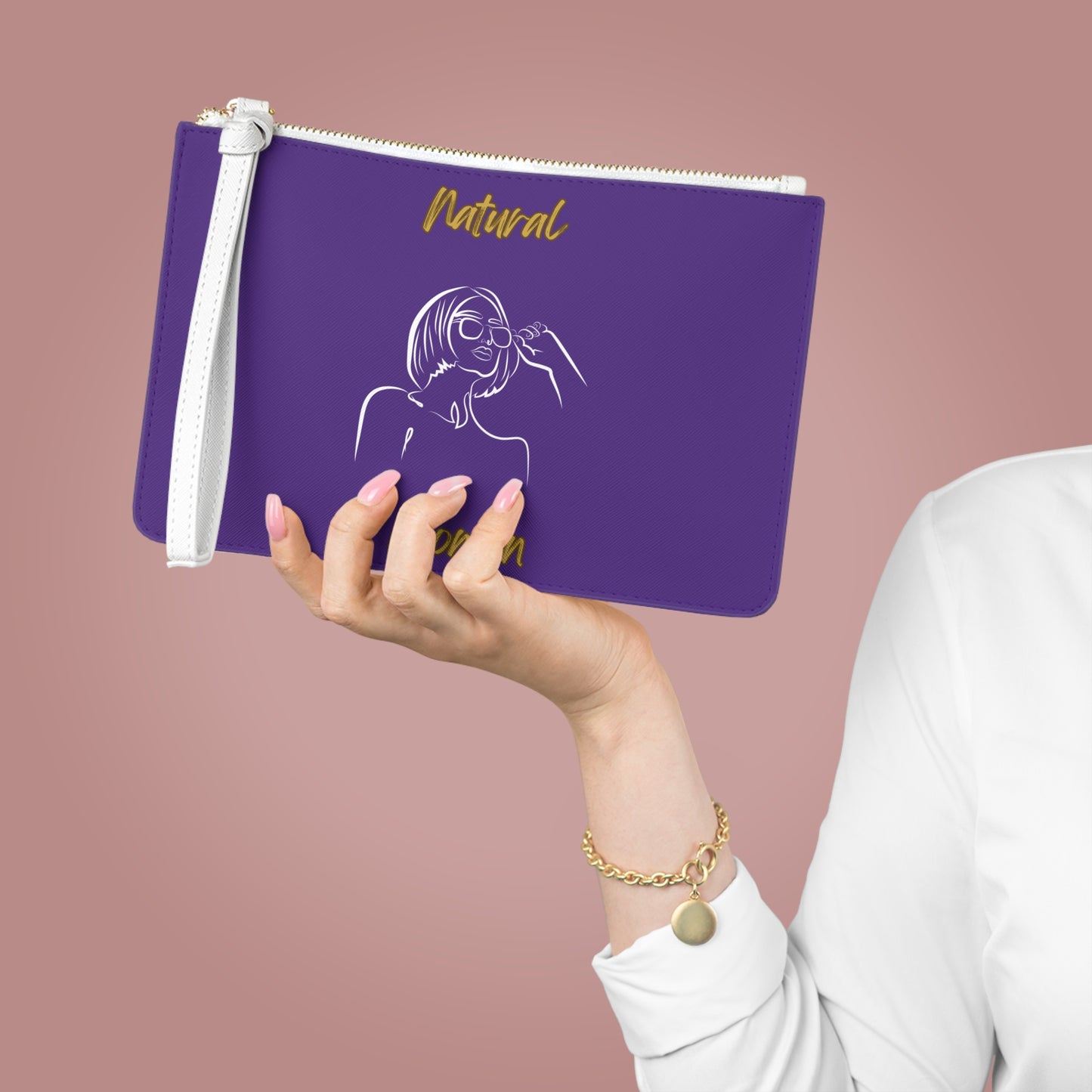 Natural Woman Bright Future (WL) Clutch Bag PURPLE