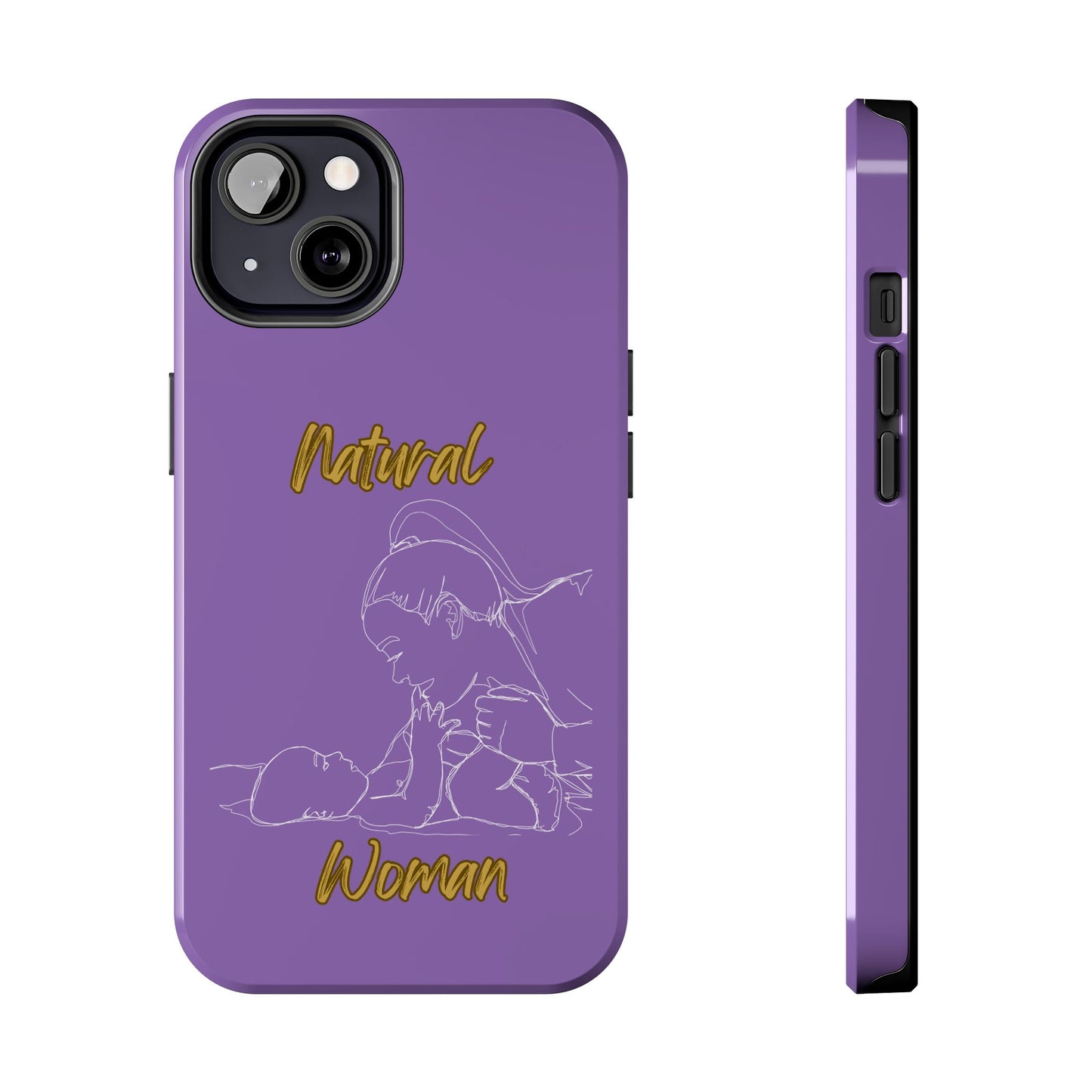 Natural Woman New Life (WL)Tough Phone Cases LIGHT PURPLE