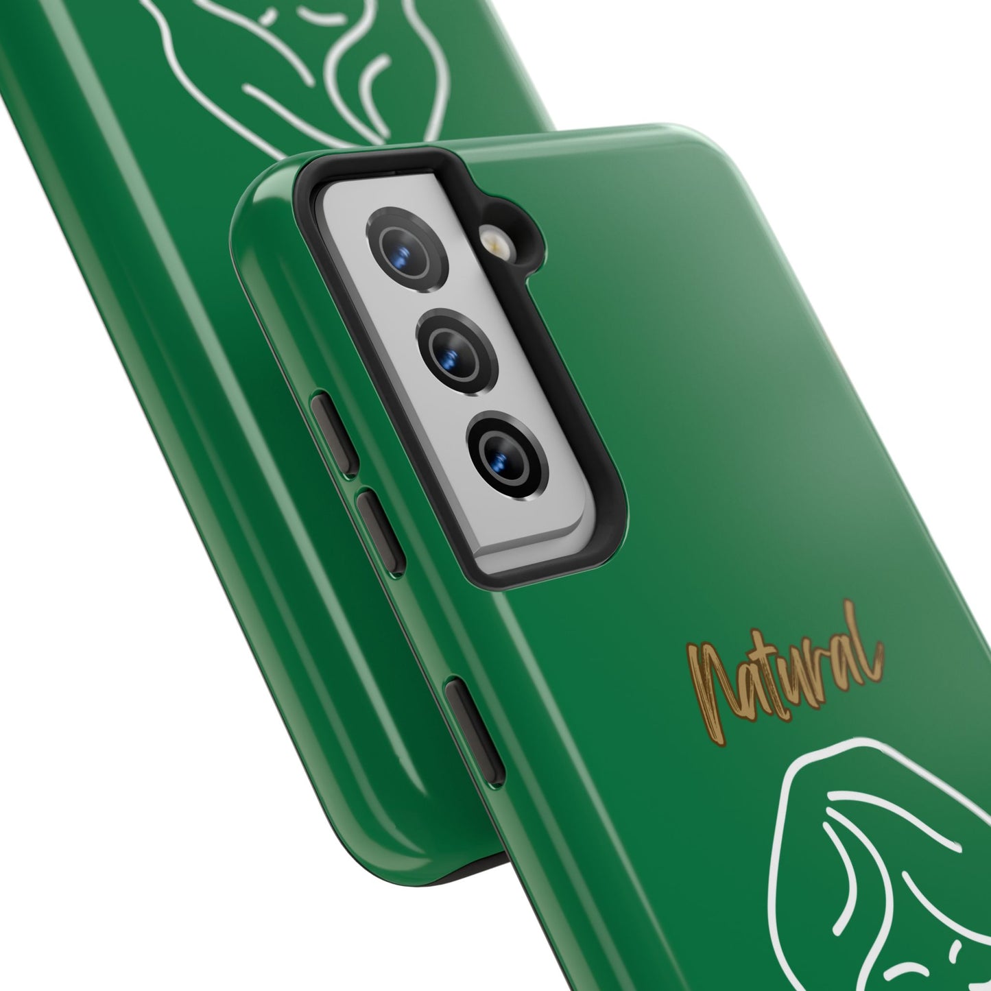 Natural Woman Modest (WL)Tough Phone Cases DARK GREEN