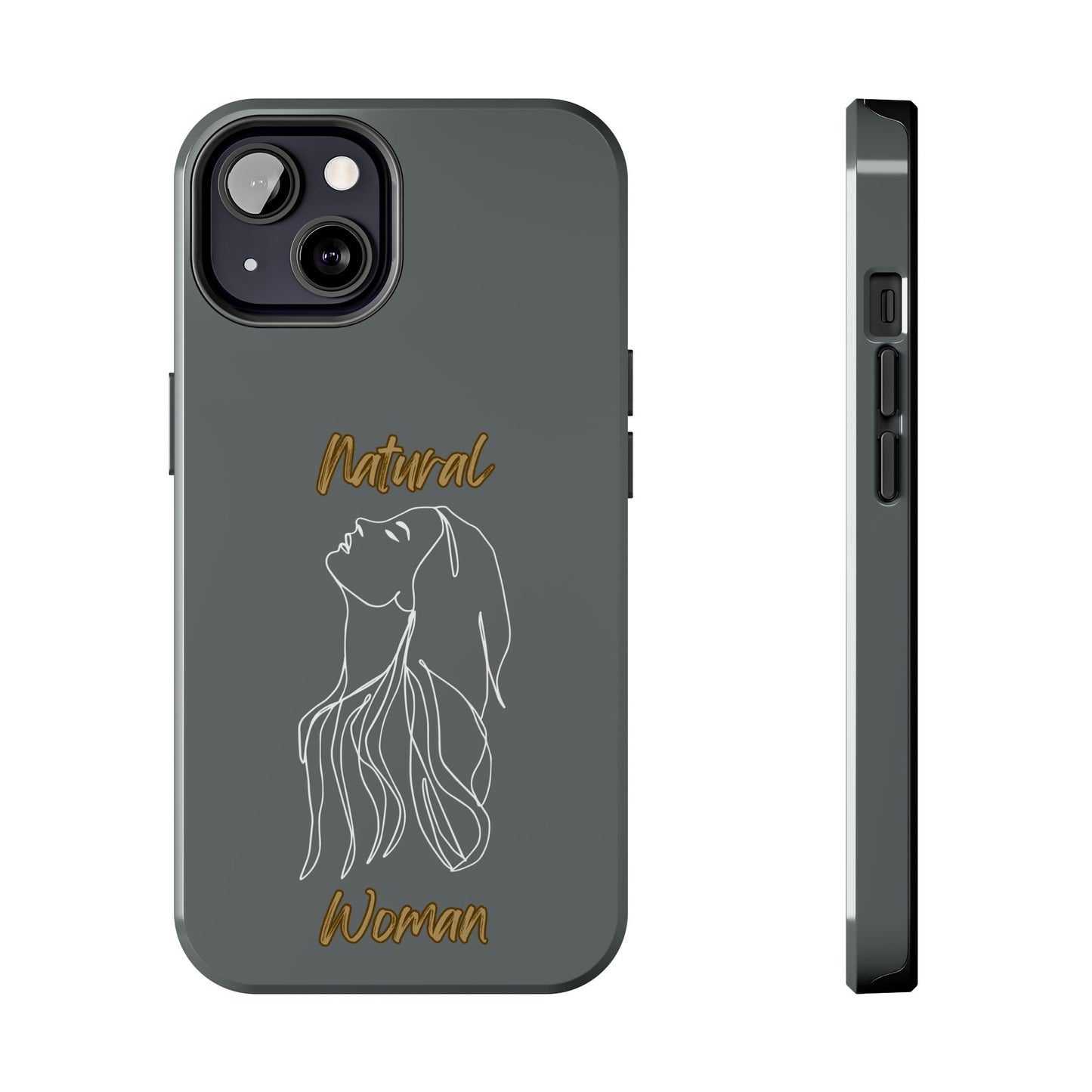 Natural Woman Appreciation (WL)Tough Phone Cases DARK GREY
