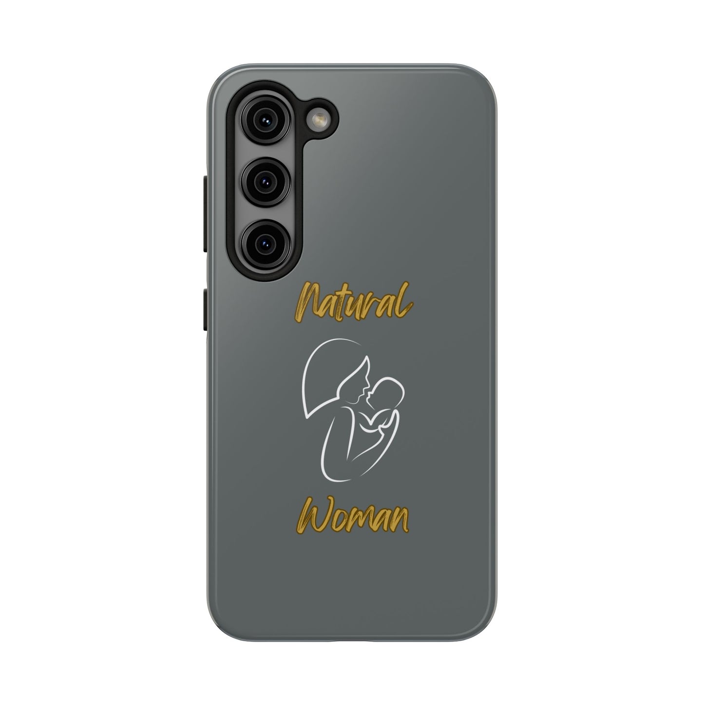 Natural Woman Long Awaited (WL)Tough Phone Cases DARK GREY