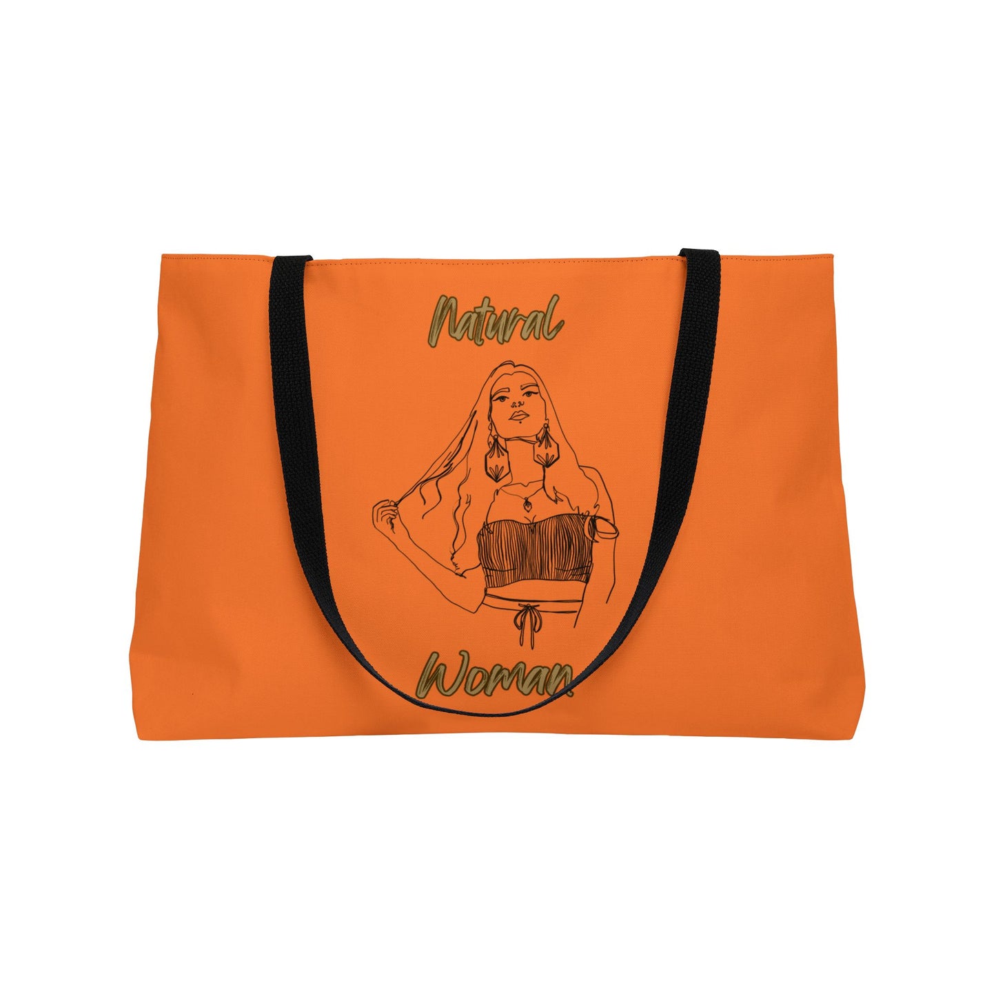 Natural Woman Thinking (BL) Weekender Tote Bag CRUSTA