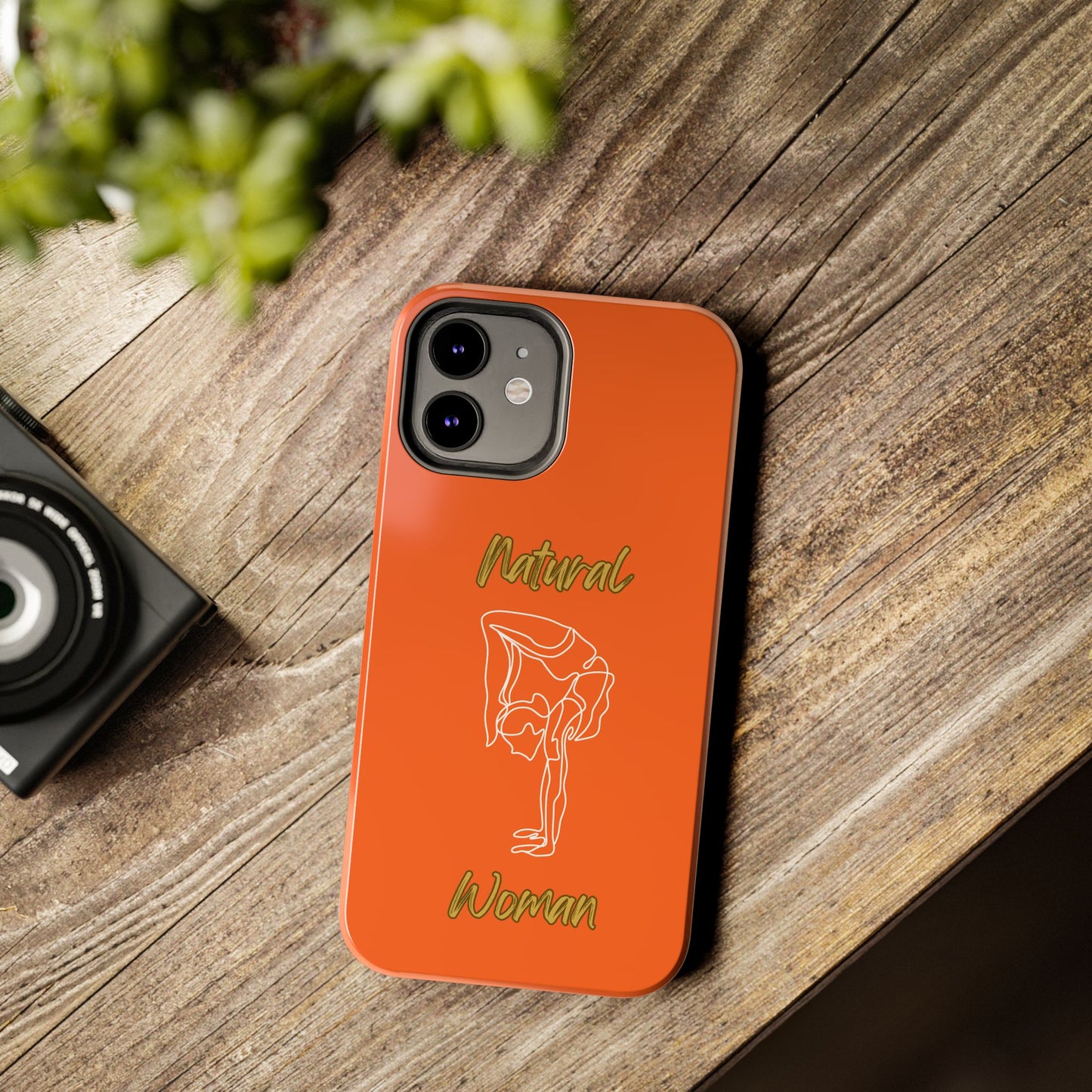 Natural Woman Flexible (WL)Tough Phone Cases ORANGE