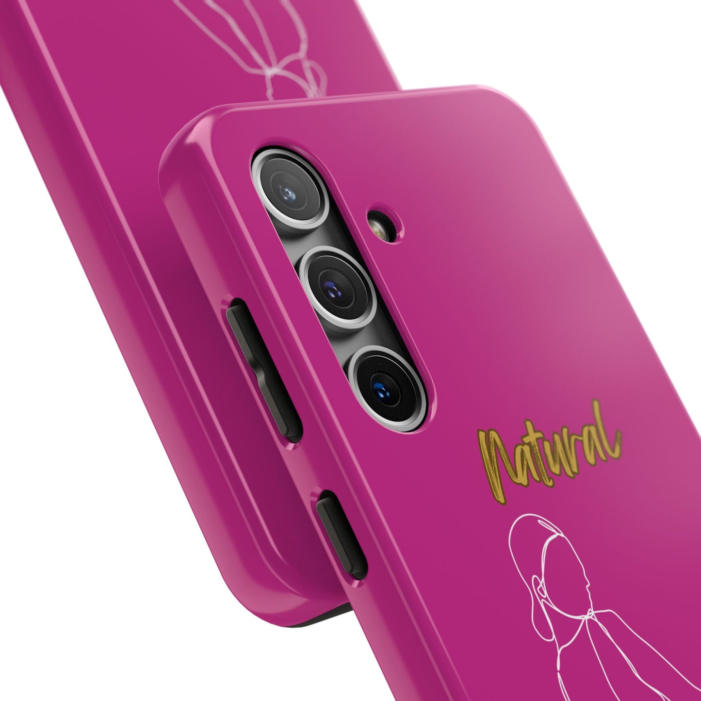 Natural Woman Hands Free (WL)Tough Phone Cases PINK