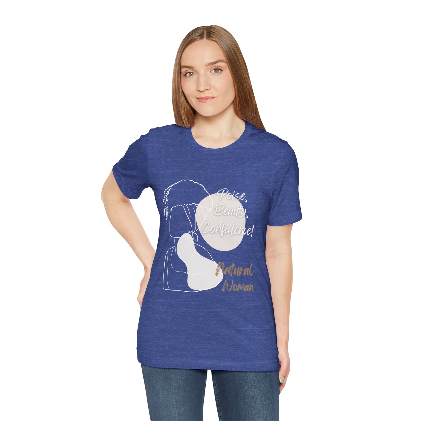 Natural Woman Puff (WL) Short Sleeve T-Shirt