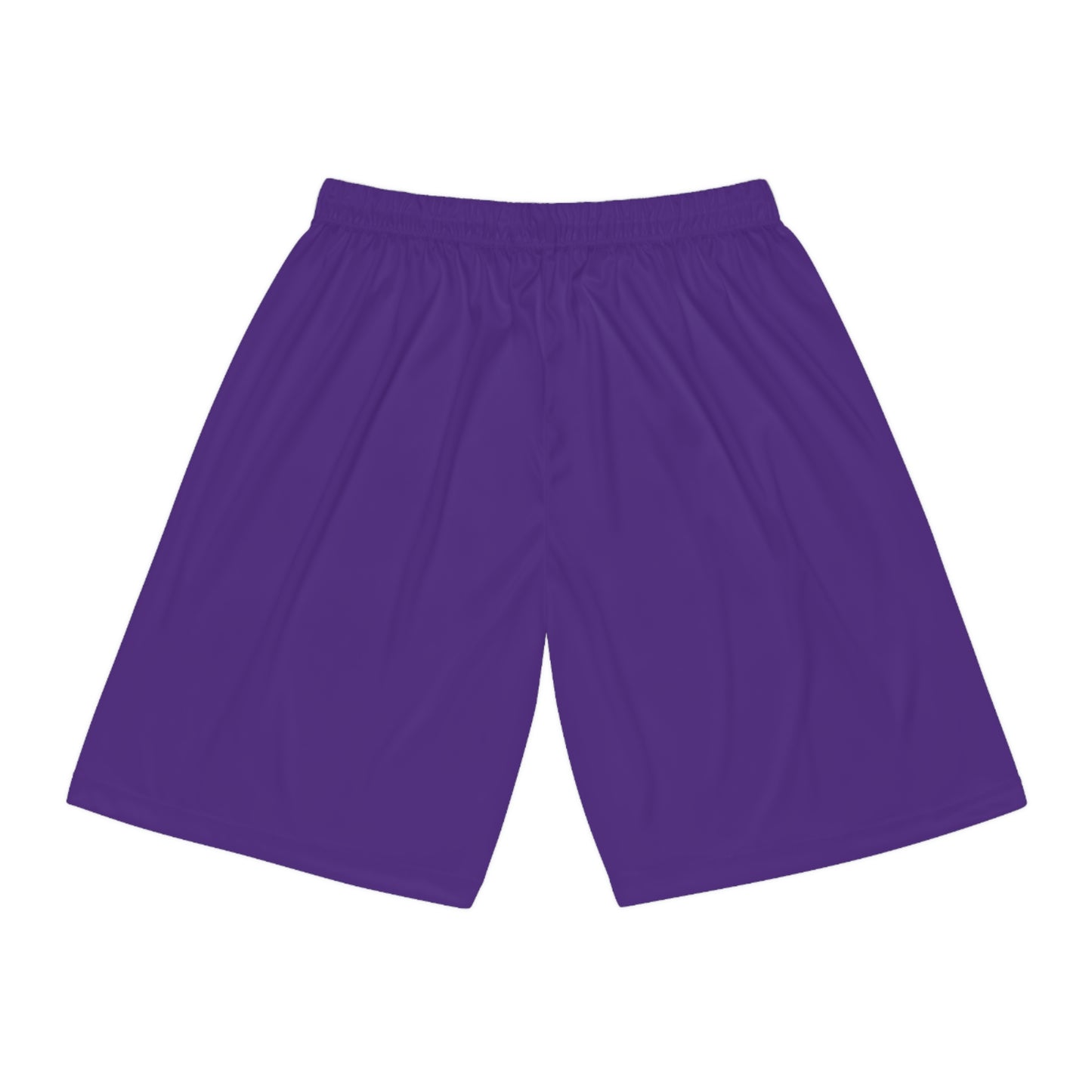 Kingdom Man (Gold) Basketball Shorts PURPLE
