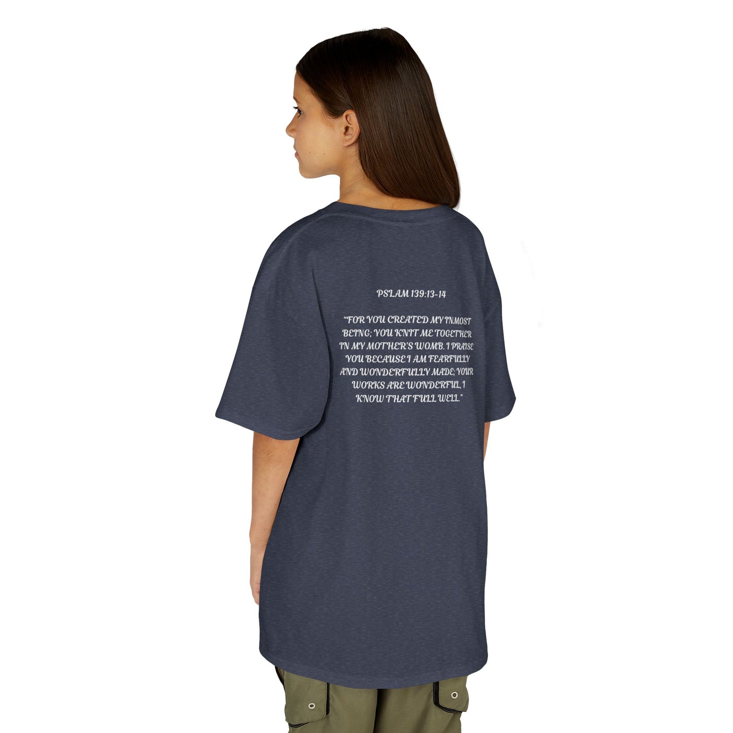 Kingdom Kids T-Shirt: Psalm 139:13-14