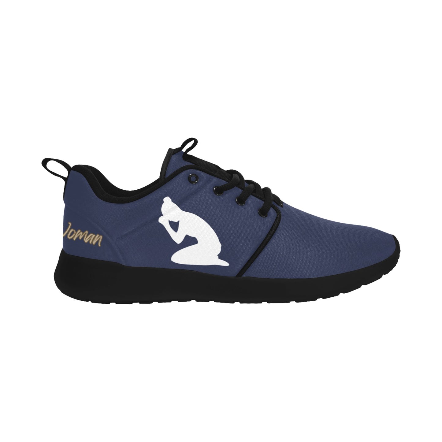Natural Woman PRAY (WL) ROYAL w/ Black Sole Sneakers