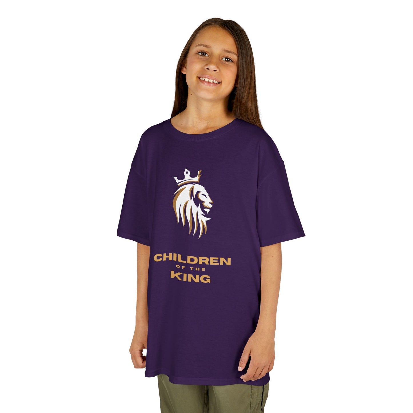 Children of the King Inspirational Kids Cotton T-Shirt (WL)